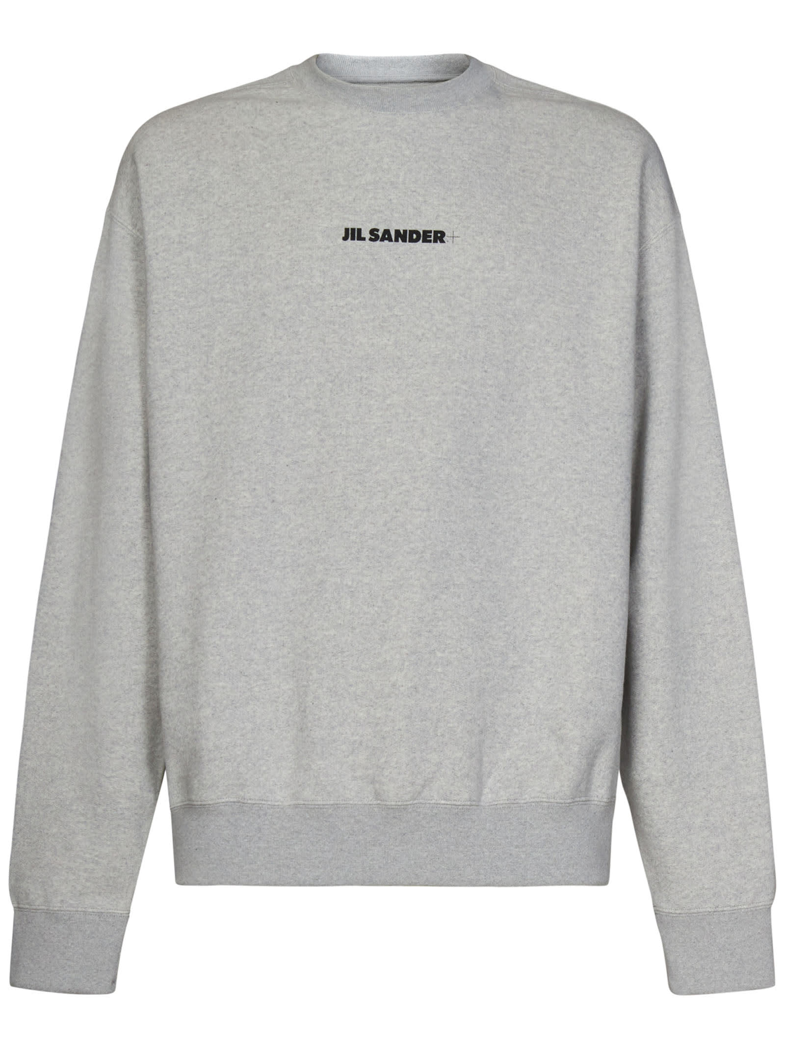 Shop Jil Sander Sweatshirt In Grey