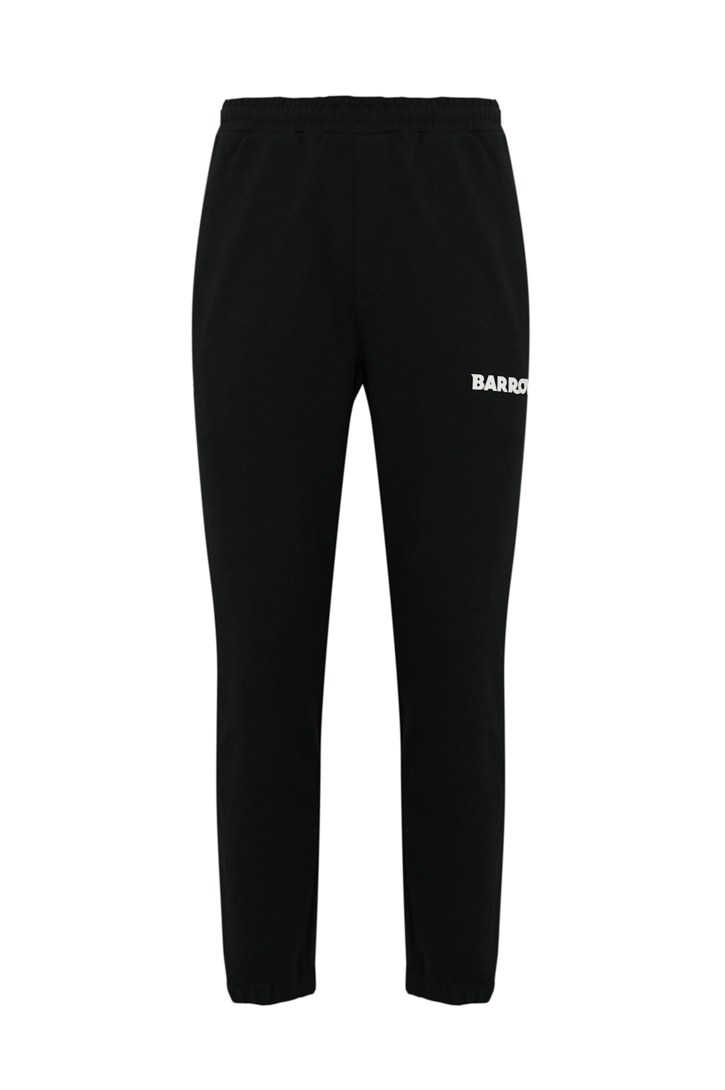 Barrow Cotton Joggers In Nero