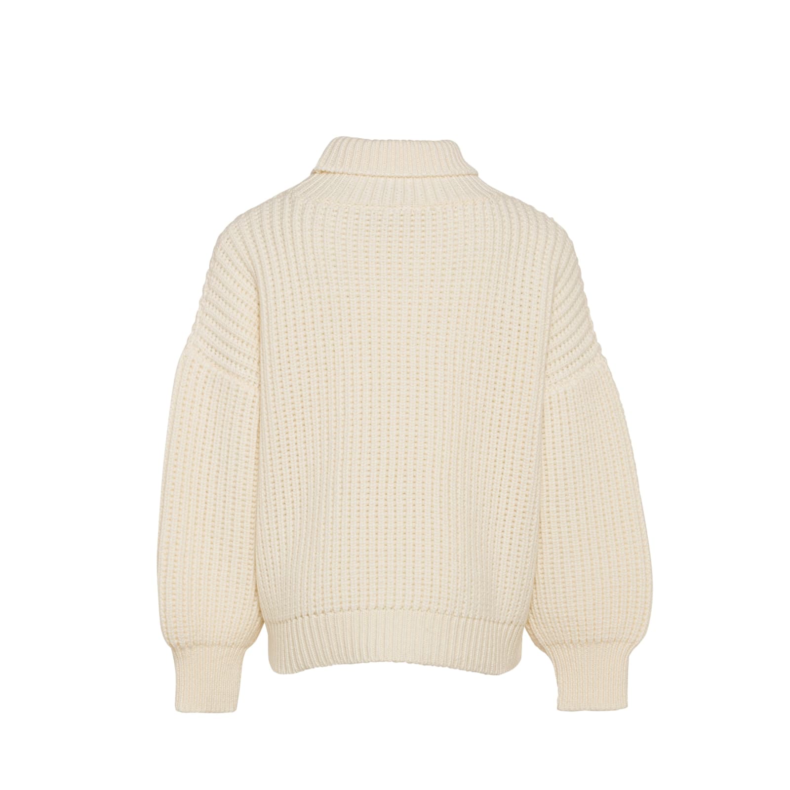 Shop Eleventy Sweater With Honeycomb Workmanship In White