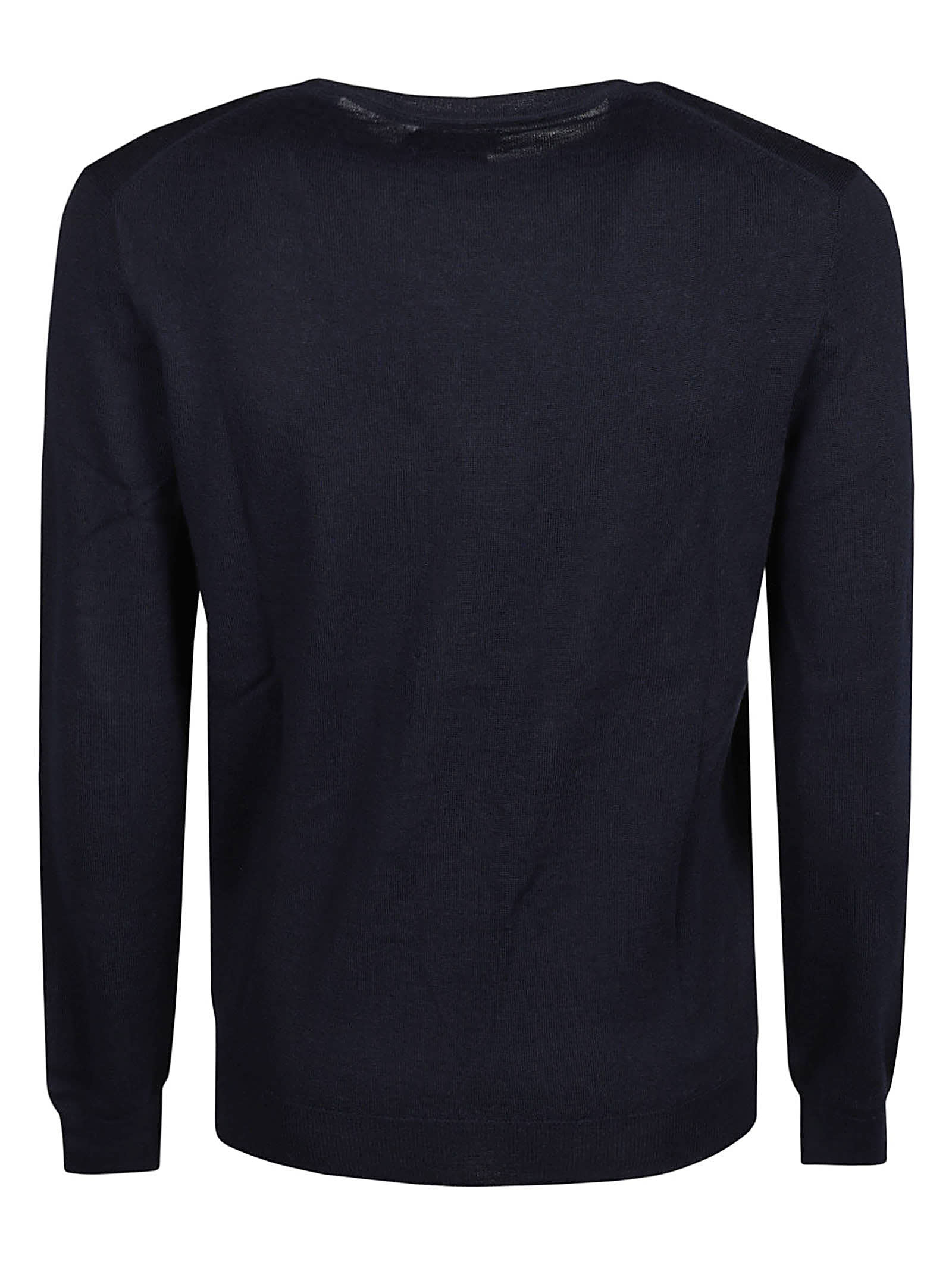 Shop Polo Ralph Lauren Long Sleeve Sweater In Hunter Navy