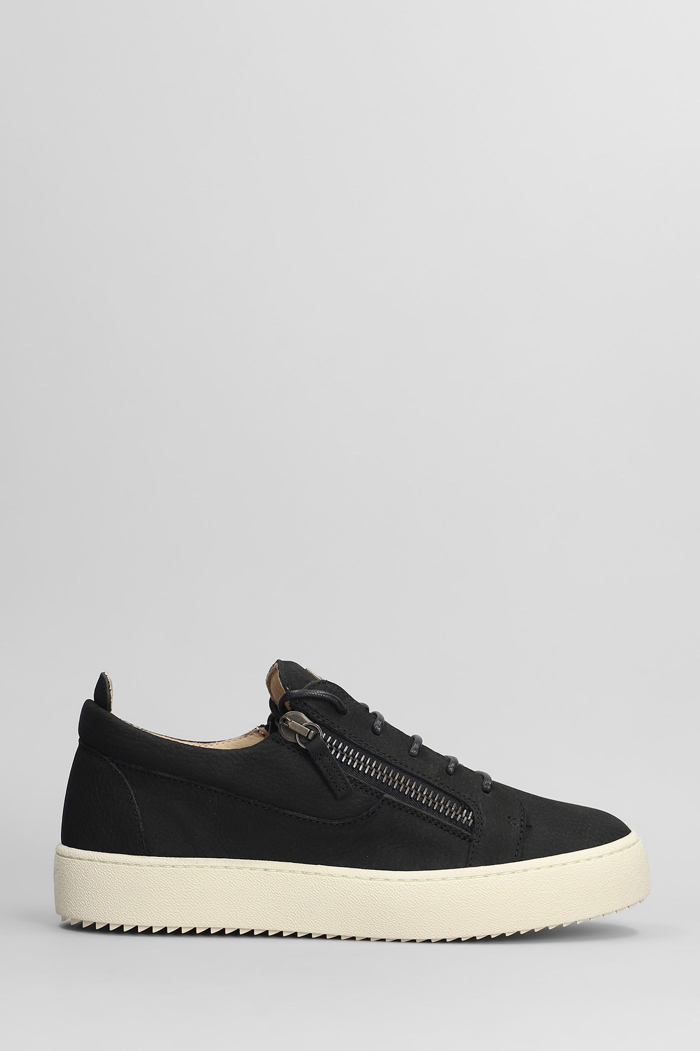 Frankie Sneakers In Black Leather