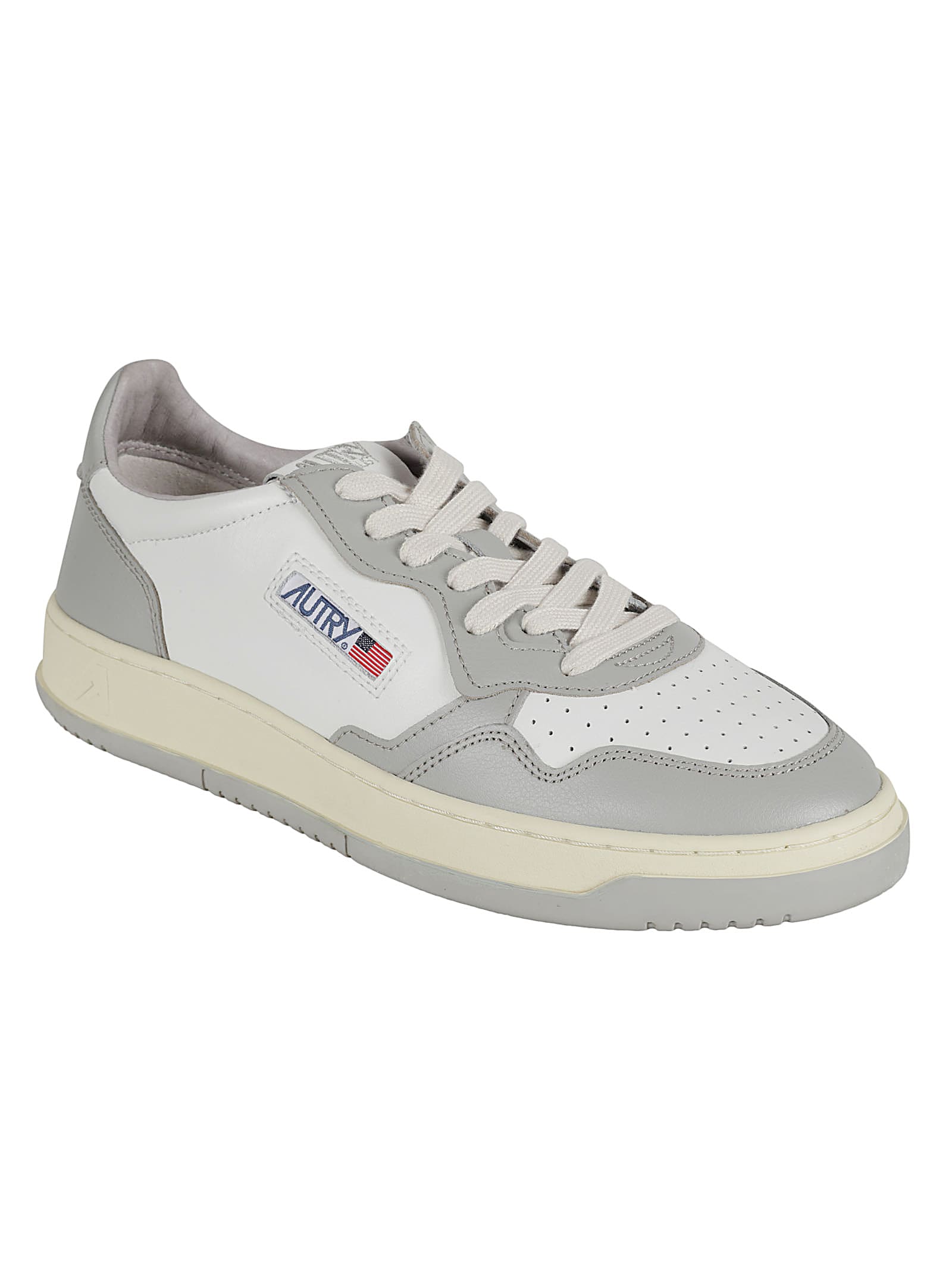 Shop Autry Medalist Low Sneakers In White