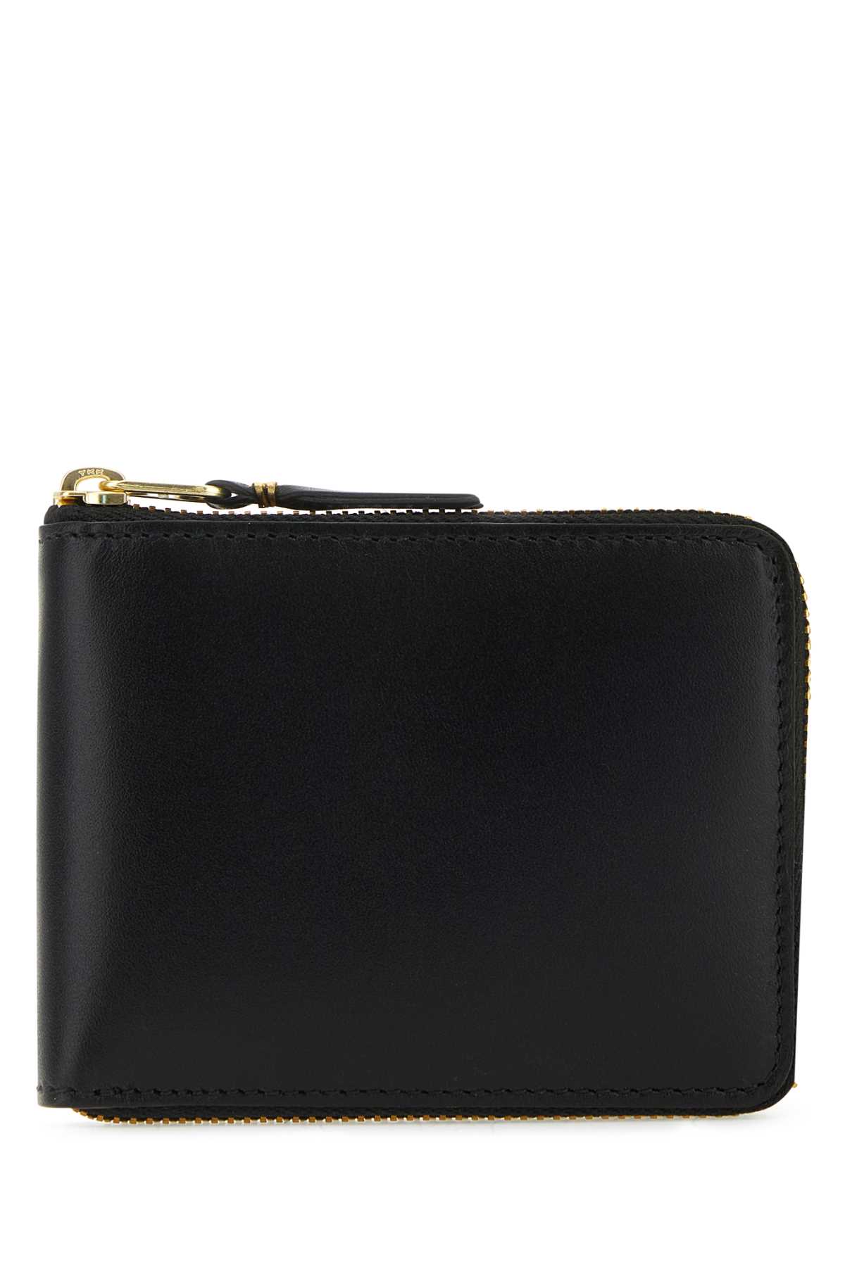 Comme des Garçons Black Leather Wallet