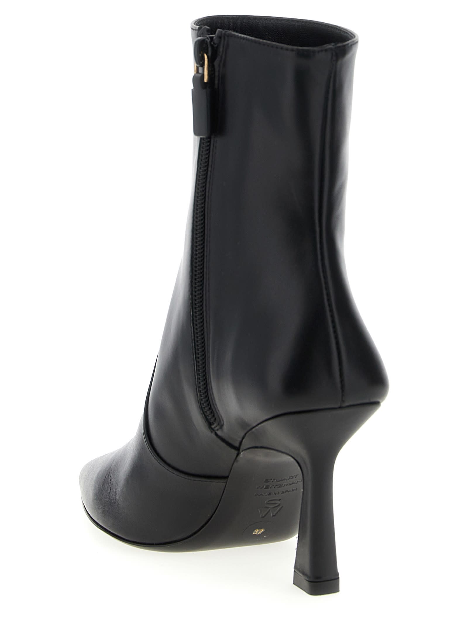 Stuart Weitzman Vinnie Ankle Boots In Black