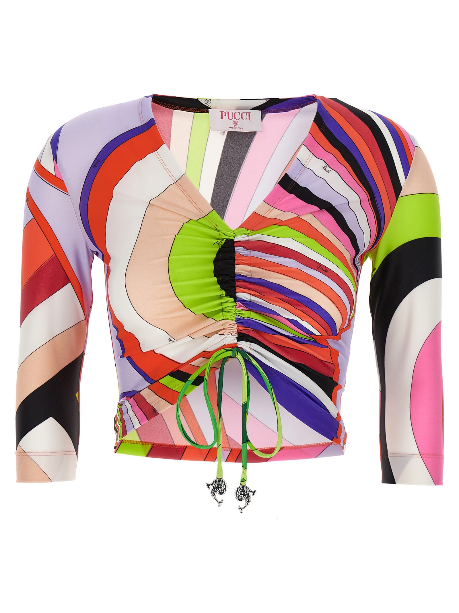 EMILIO PUCCI PATTERNED TOP