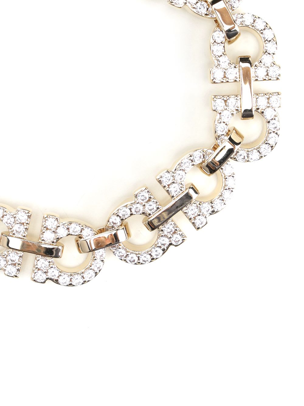 Ferragamo Bracelet Smalstras Jewelry Gold In White