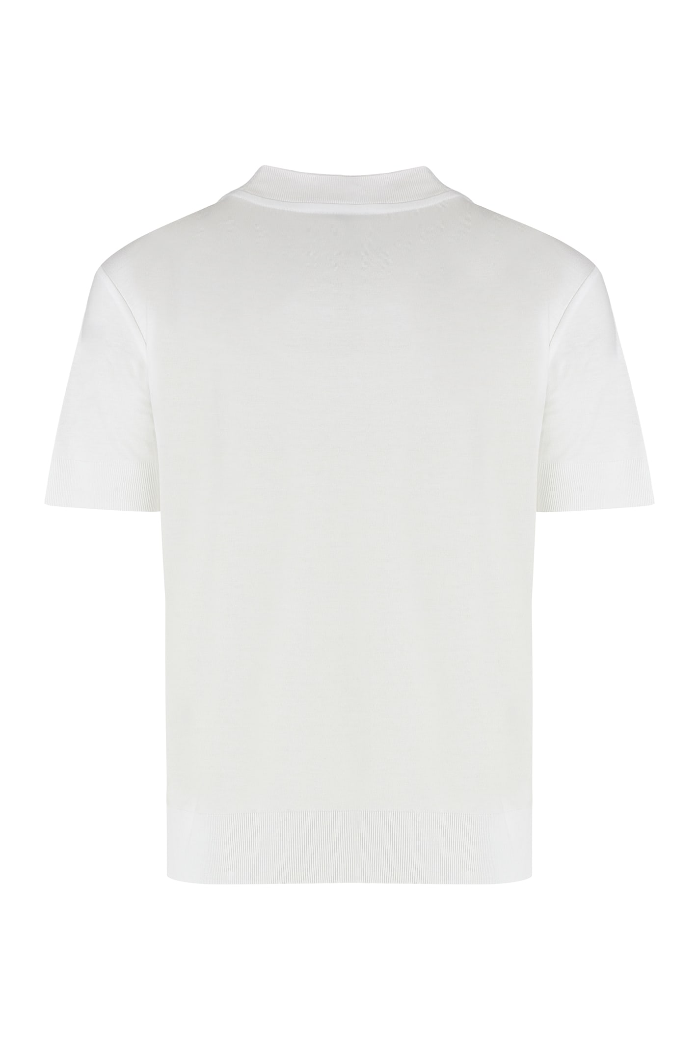 Calvin Klein Cotton Blend T-shirt In White