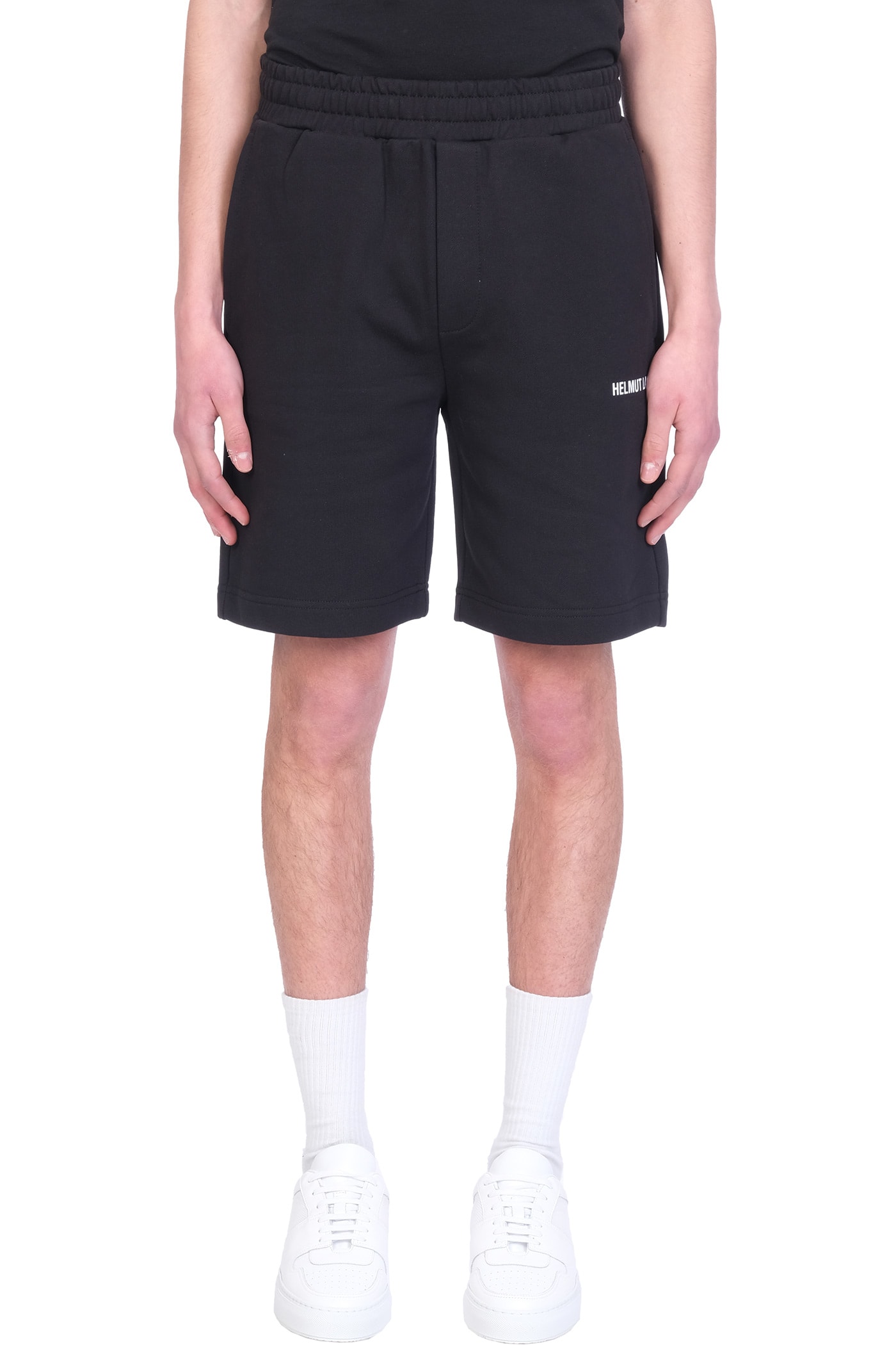 Helmut Lang Shorts In Black Cotton