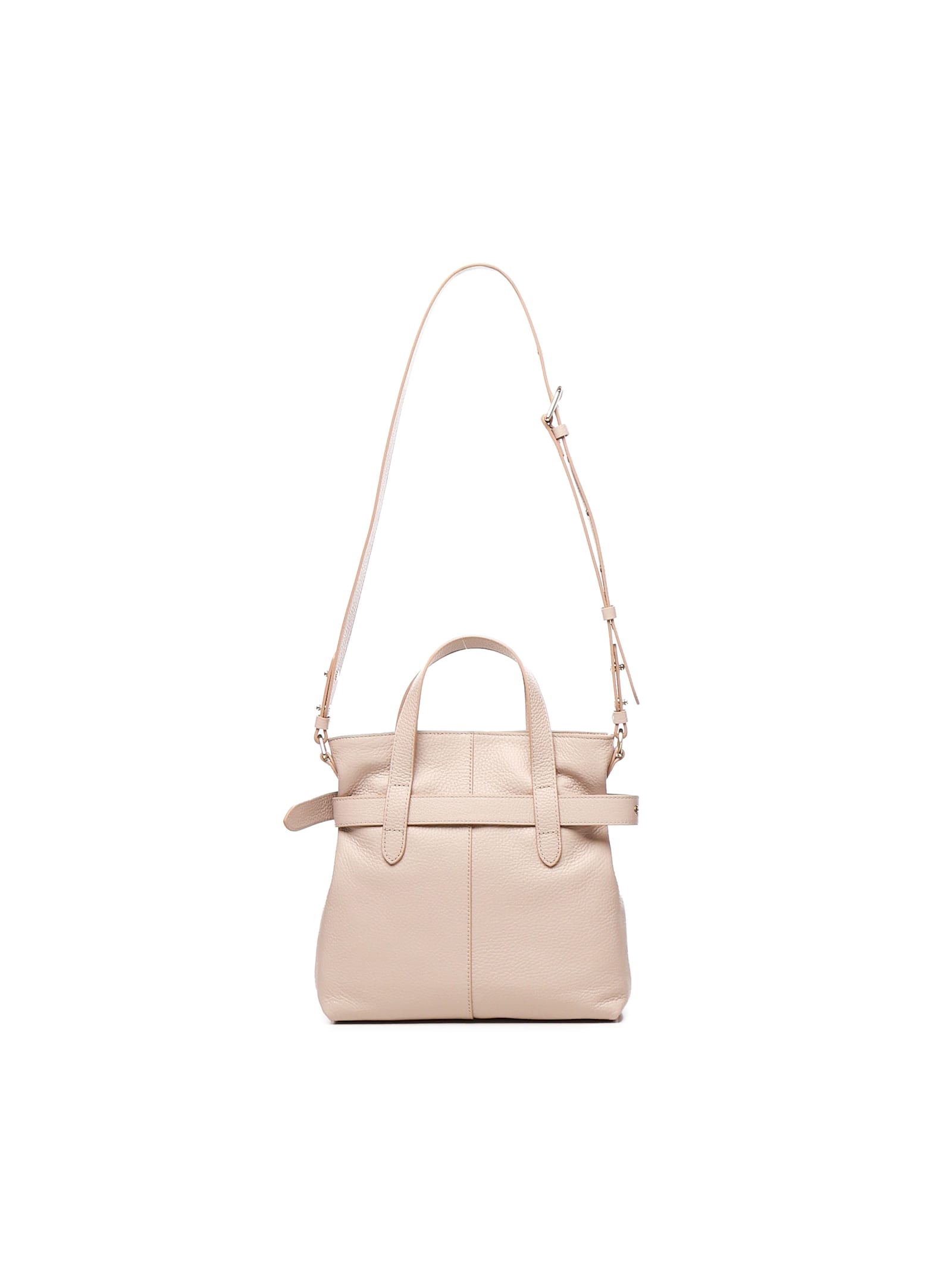 Shop Coccinelle Bucket Bag With Buckle In Pink
