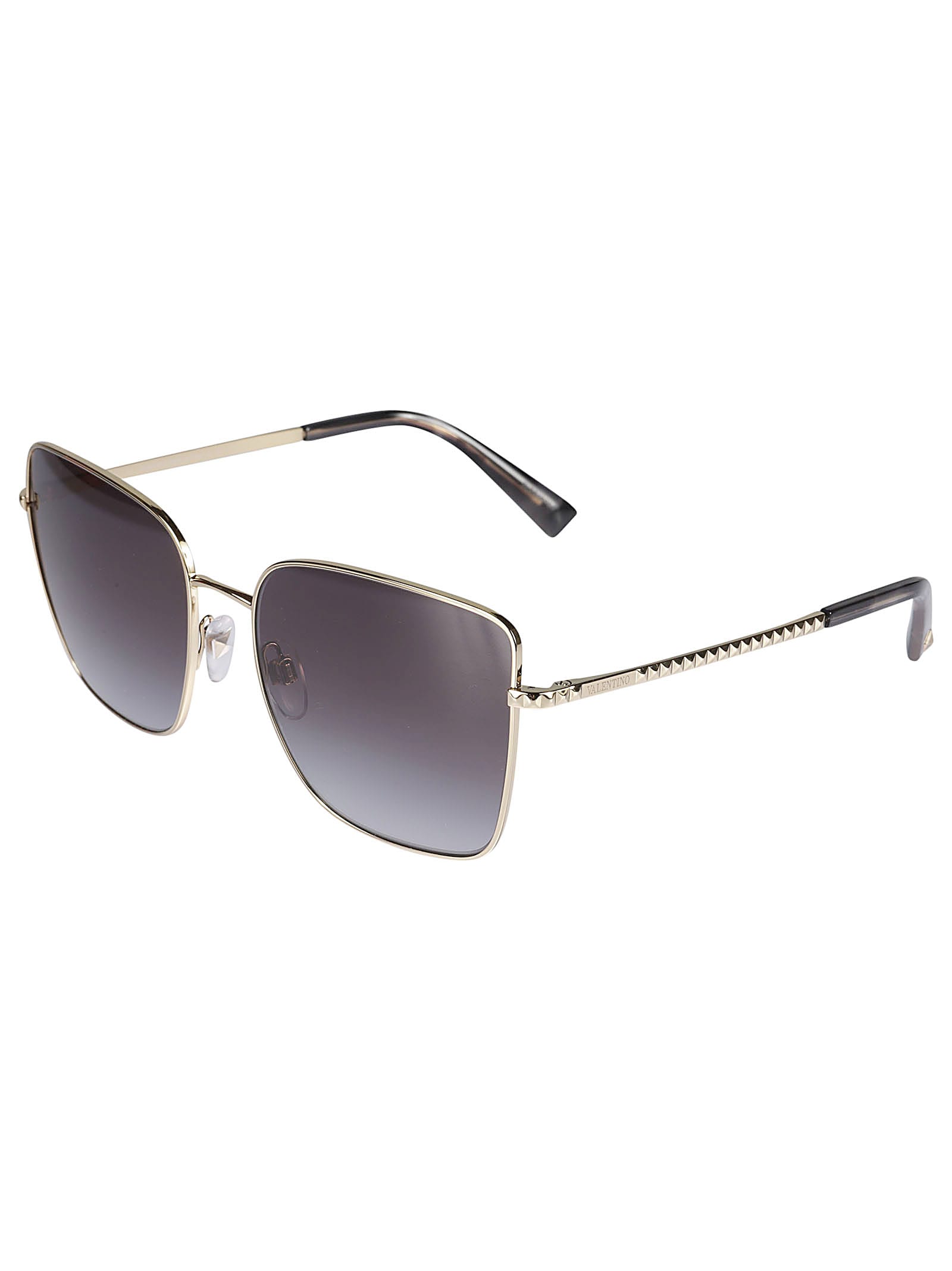 Shop Valentino Sole30038g Sunglasses In Nero