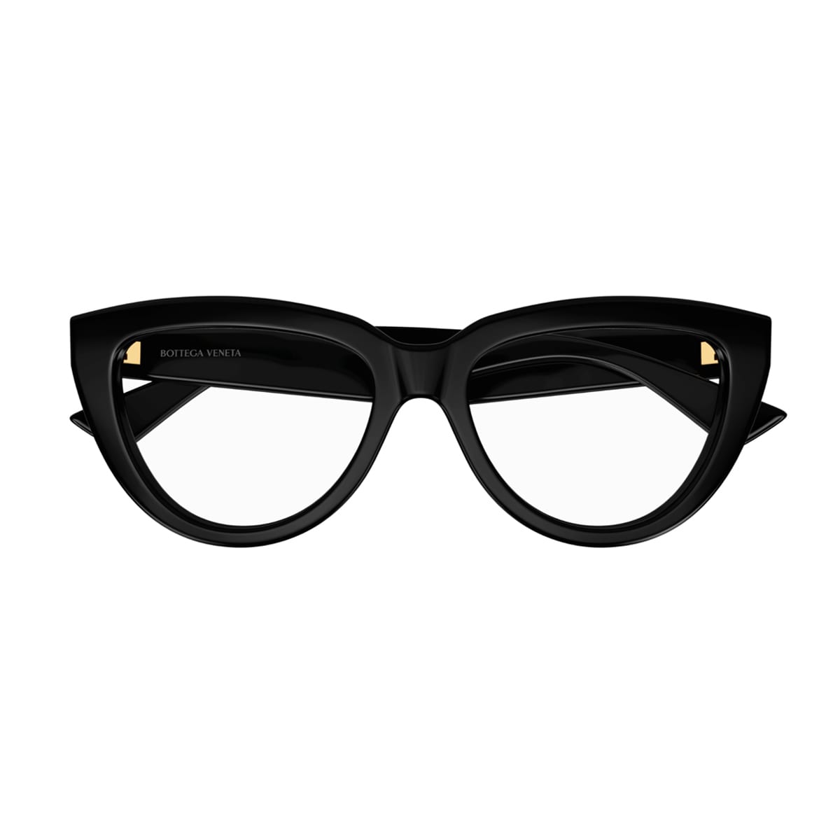 Shop Bottega Veneta Bv1259o 001 Glasses In 001 Black Black Transpare