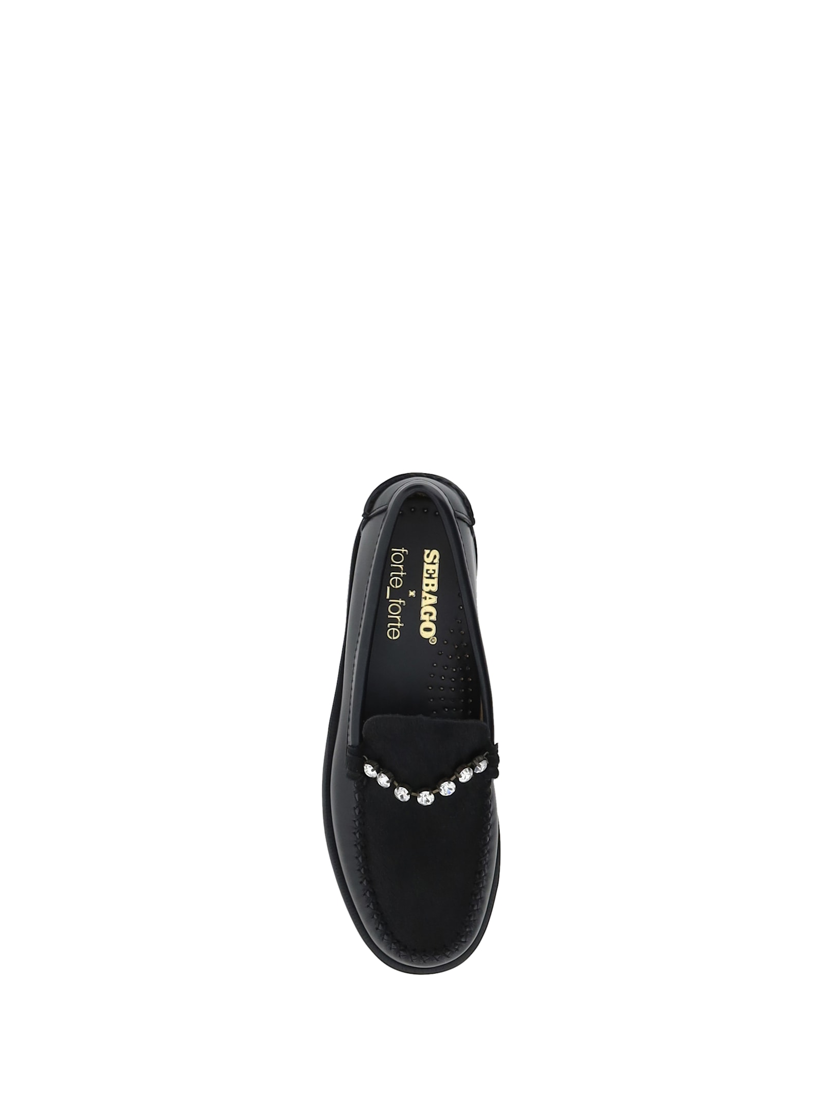 Shop Forte Forte Loafers In Black