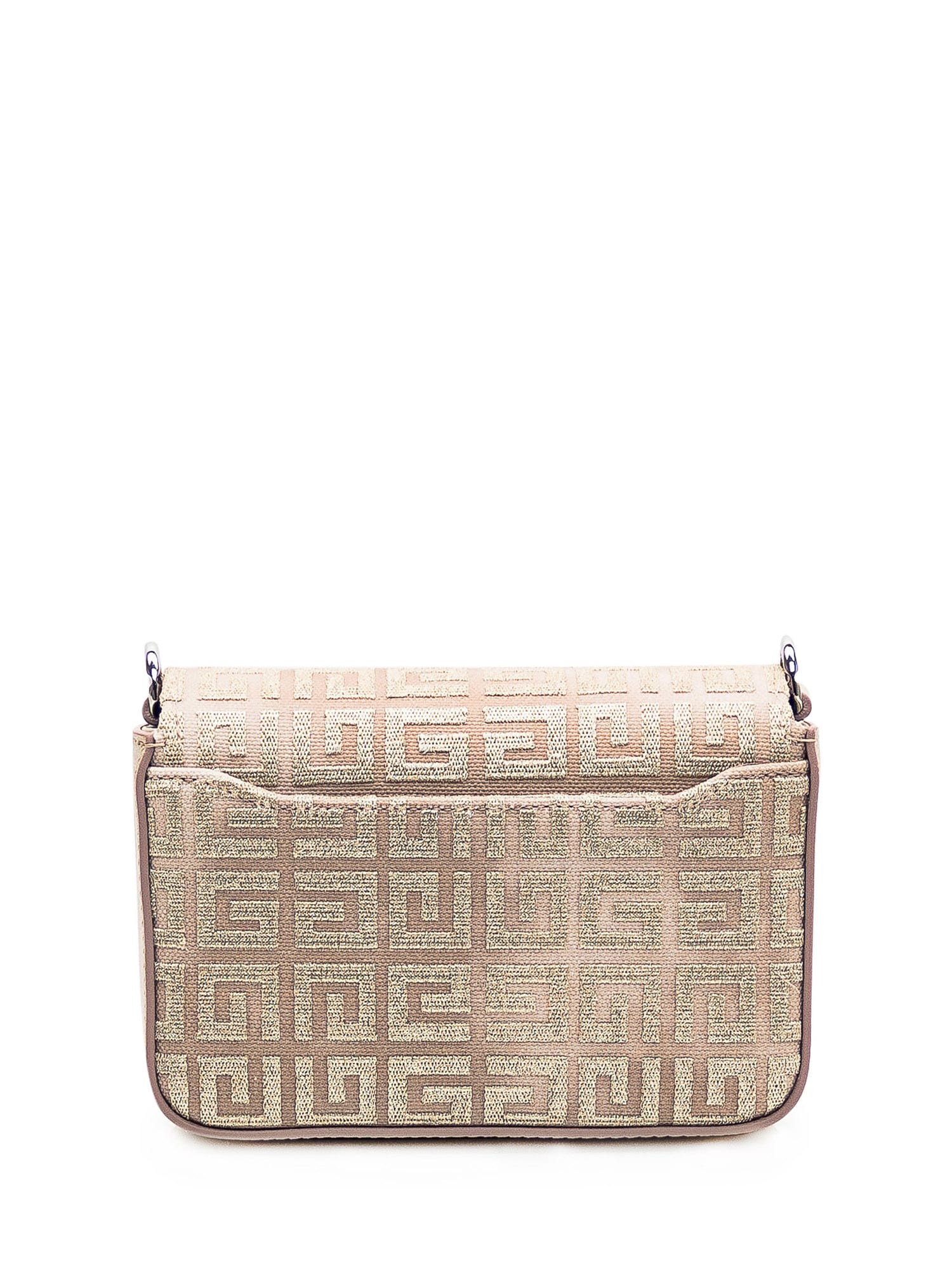 Shop Givenchy Small 4g Bag In Dusty Gold