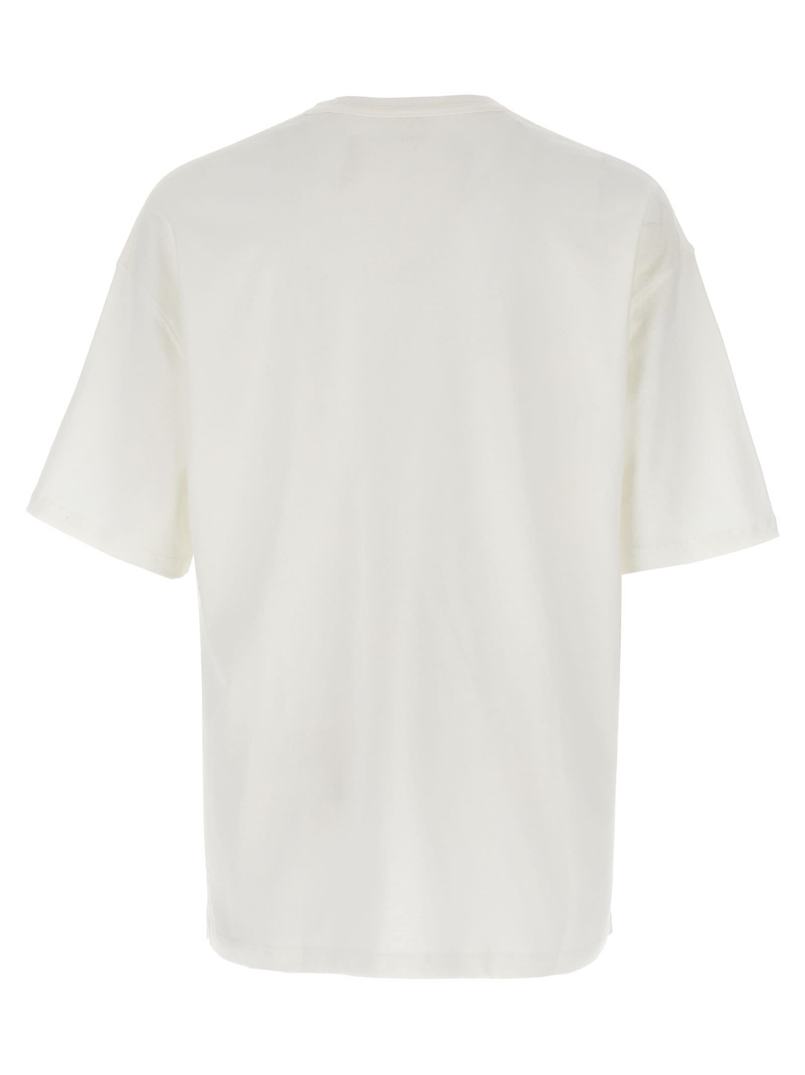 Lemaire T-shirt With Round Neck And Short Sleeves