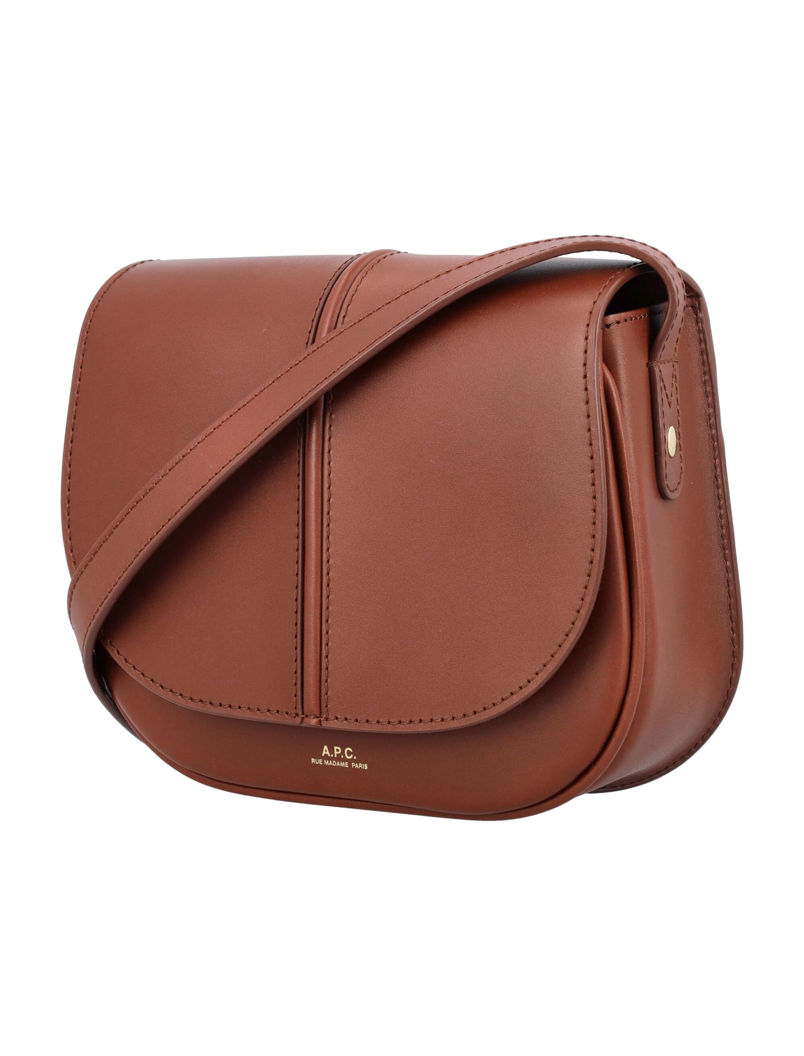 Shop Apc Betty Bag In Hazelnut