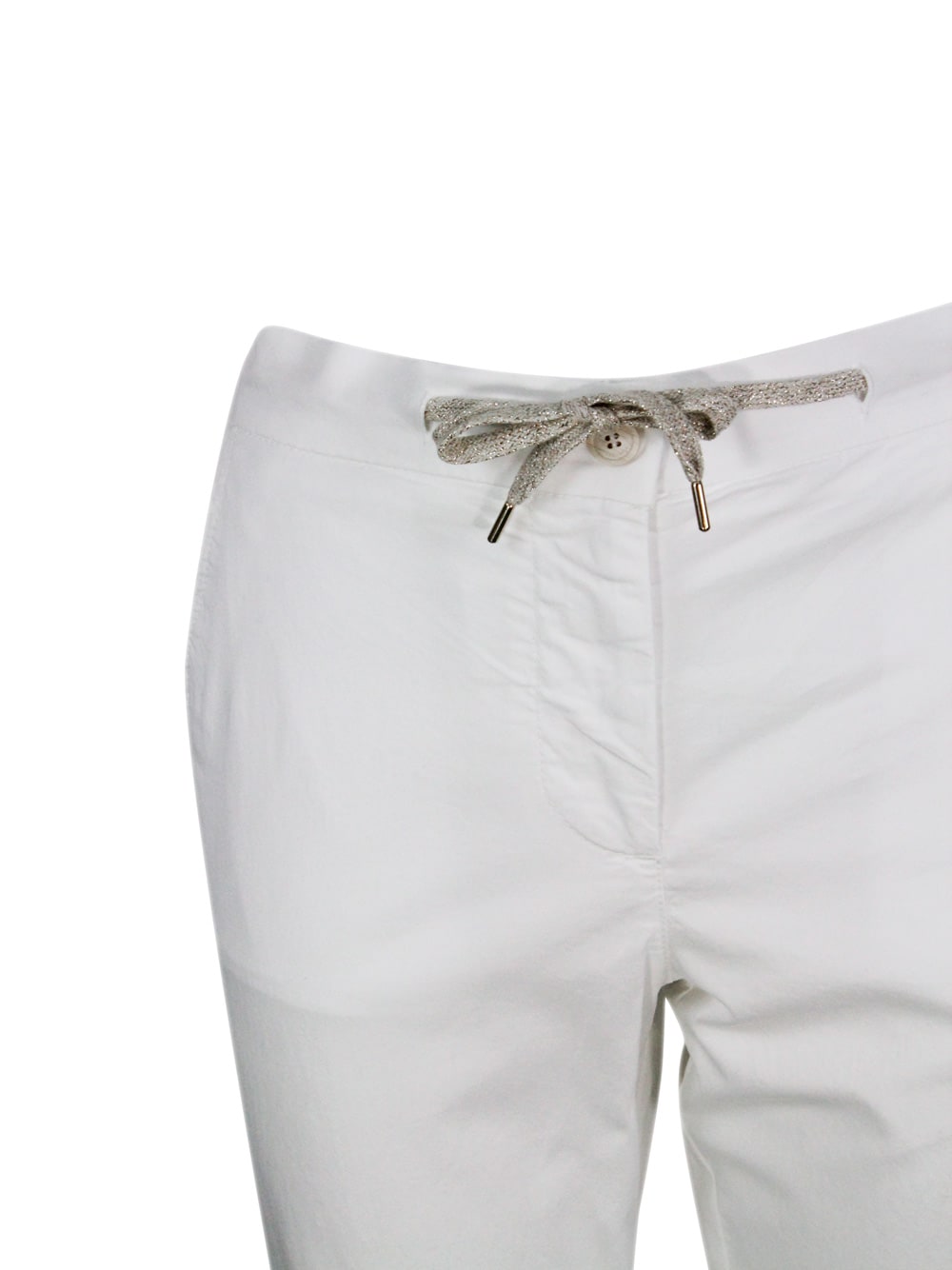 Eleventy Pants In White