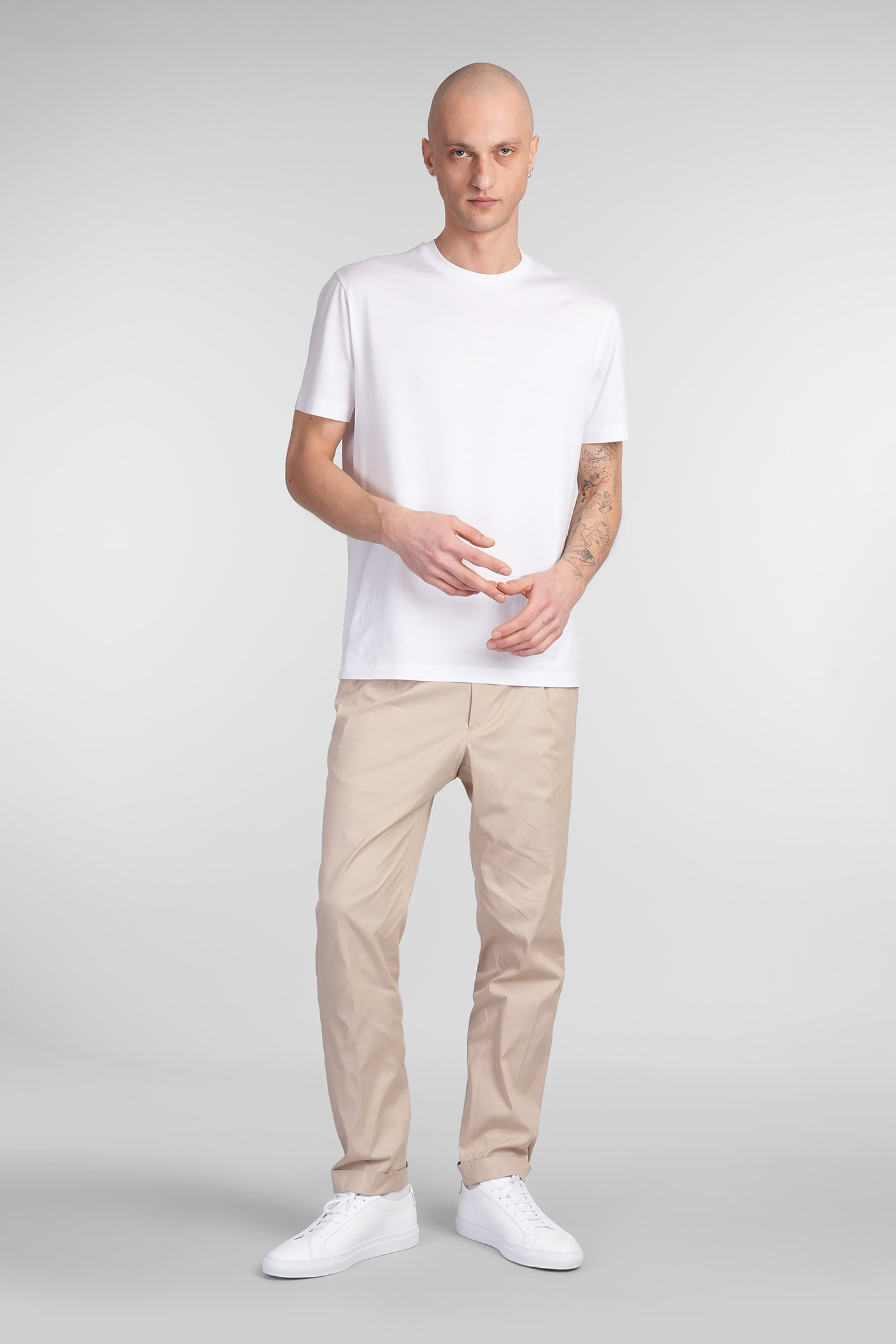 Briglia 1949 Isolas Pants In Khaki Cotton In Khaki