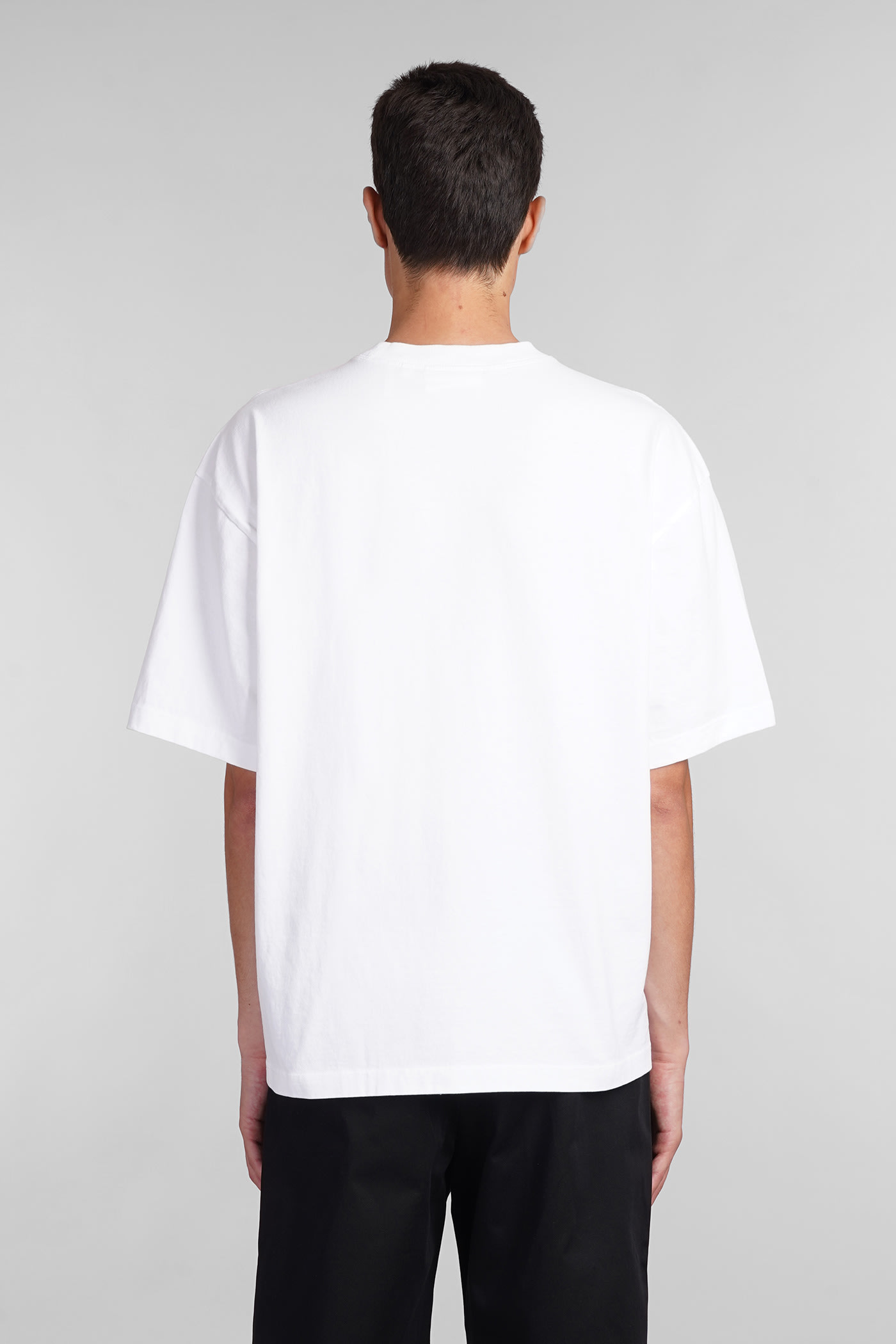 Shop Axel Arigato T-shirt In White Cotton