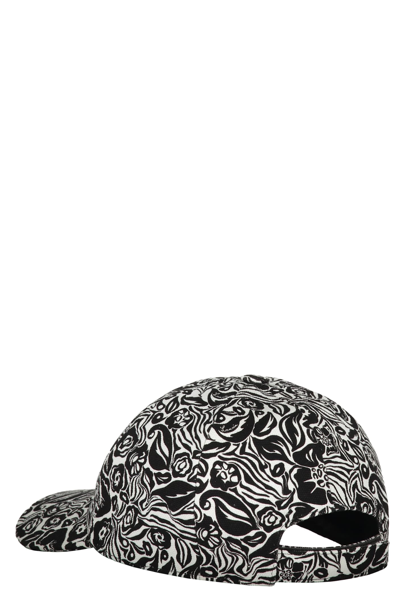 Shop Lanvin Baseball Cap In Black