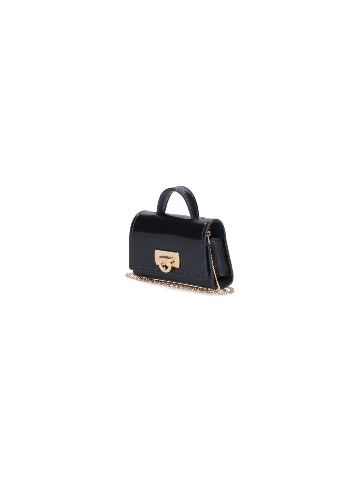 Shop Ferragamo Airpod Pro Case In Black