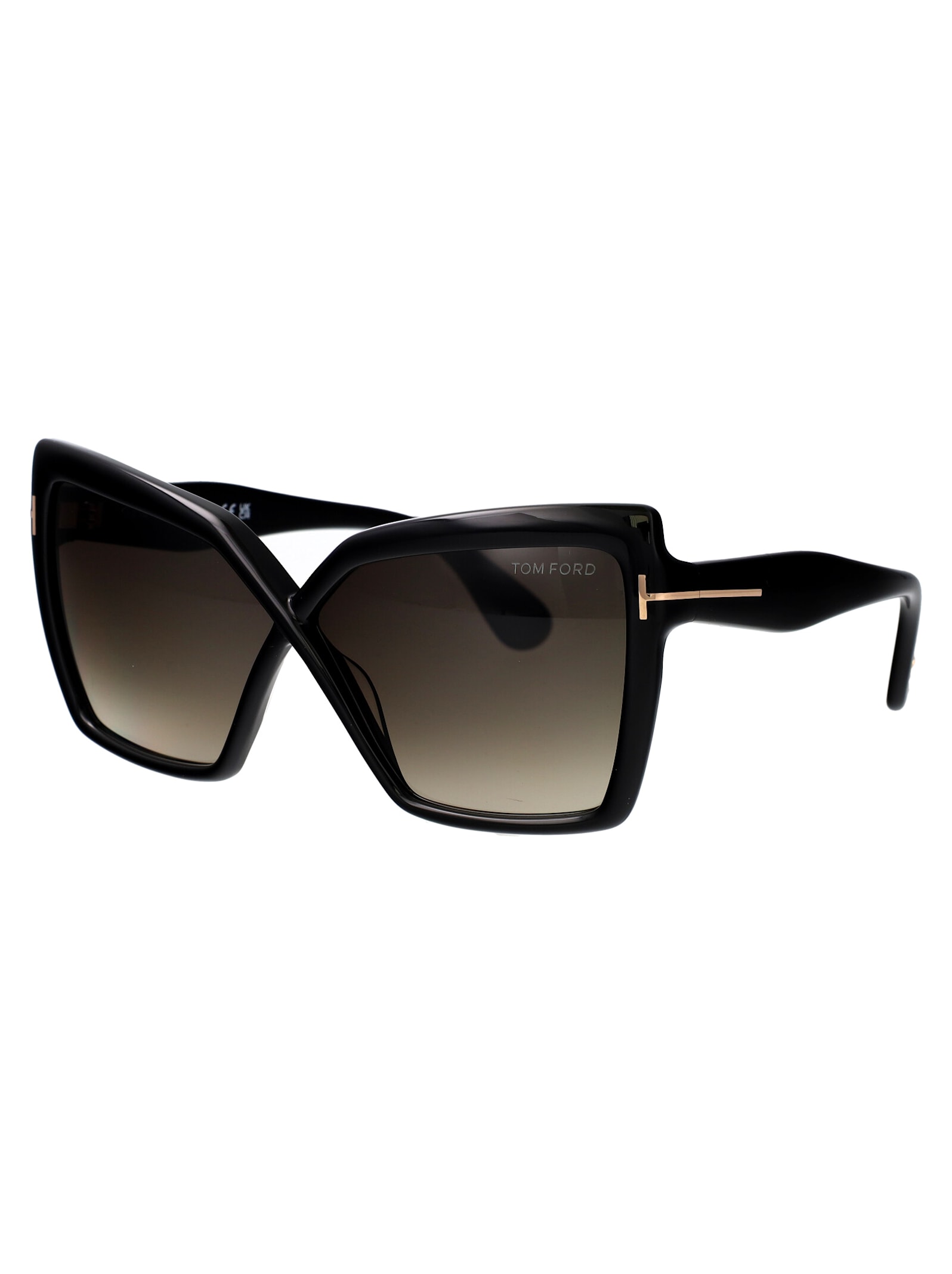 Tom Ford Ft1195/s Sunglasses In Black Brown