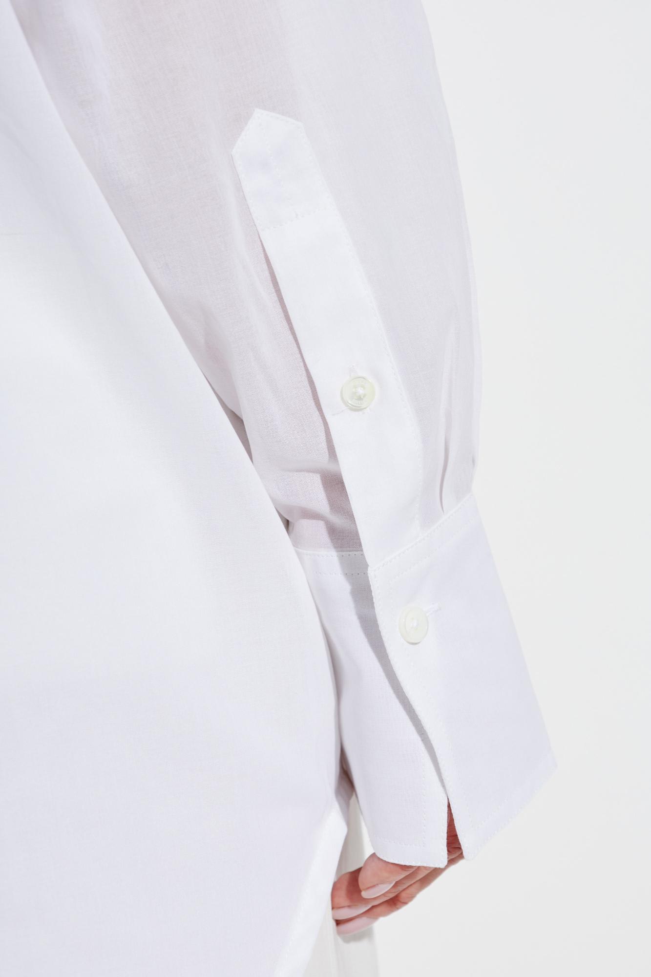 Totême Toteme Stand Up Collar Blouse