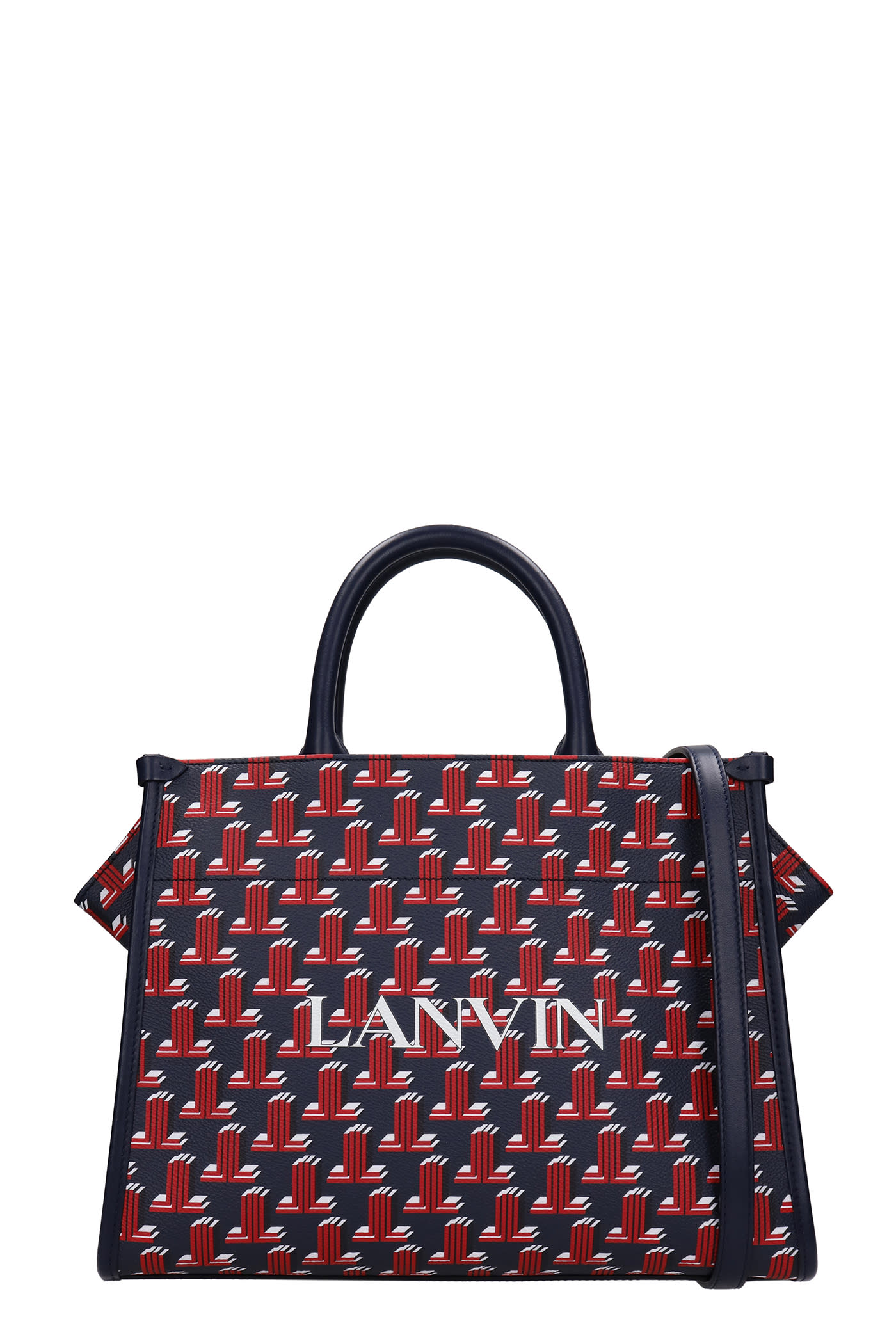 Lanvin Tote In Red Leather