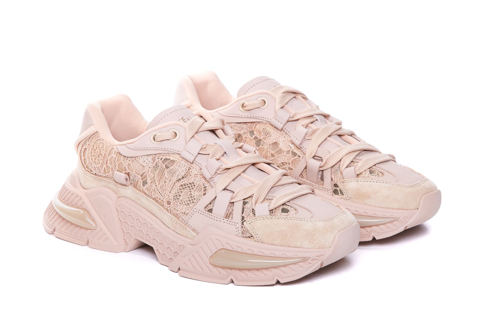 Shop Dolce & Gabbana Airmaster Sneakers In Pink