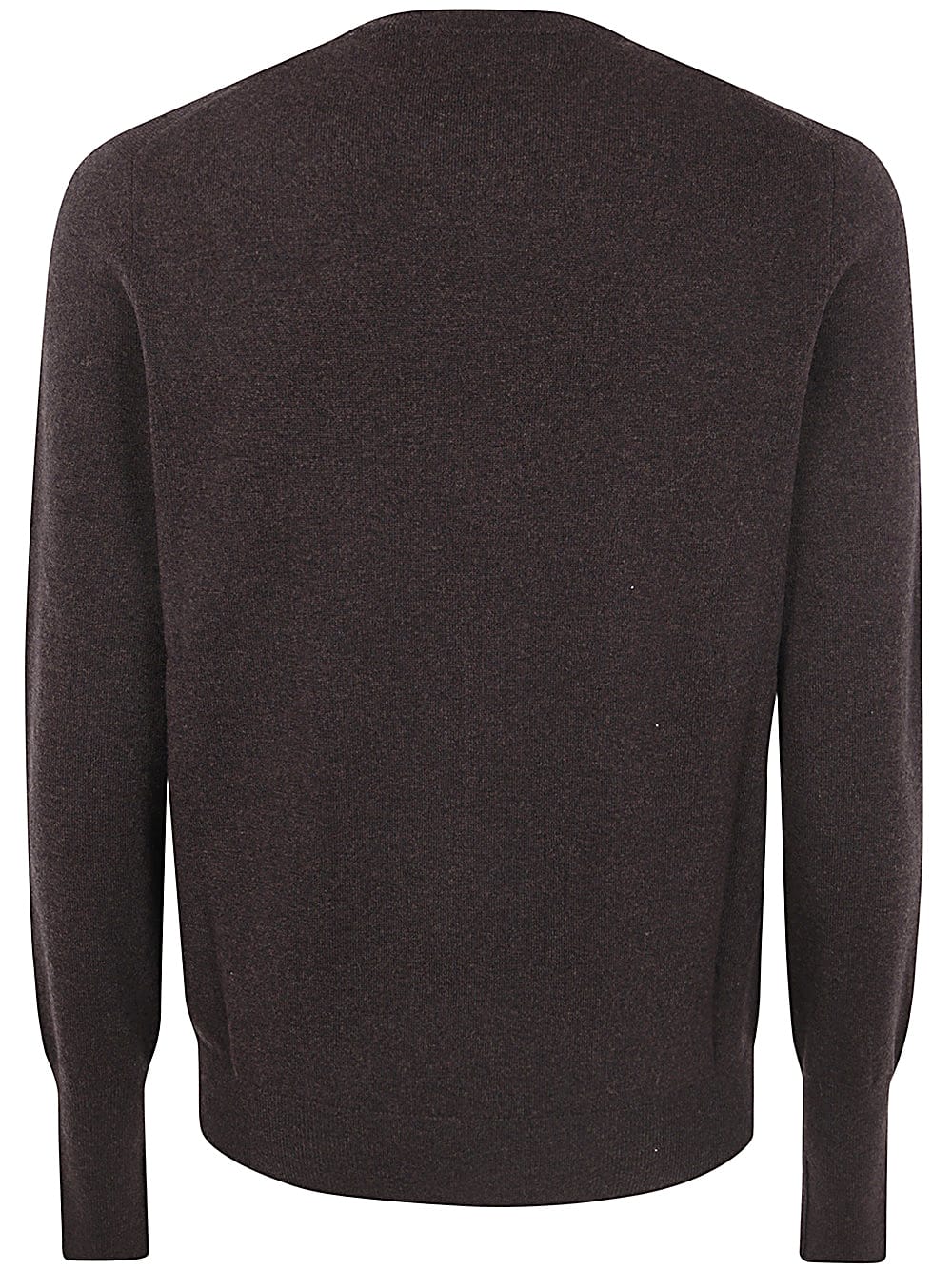 Shop Ballantyne Round Neck Pullover In Brown