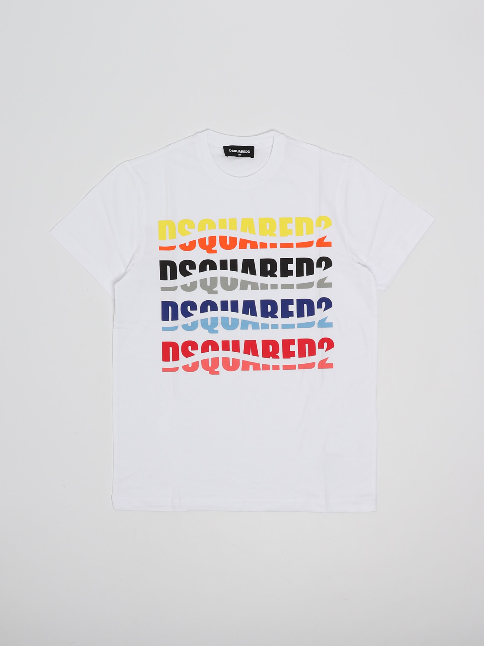 Shop Dsquared2 Relax T-shirt In Bianco