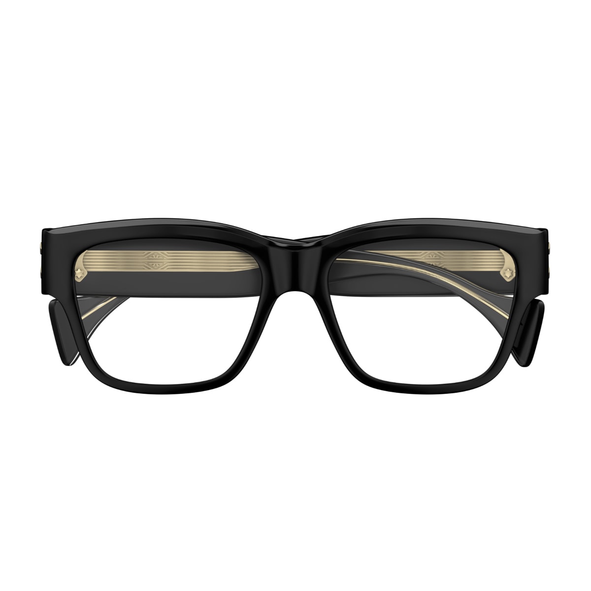 Gucci Eyewear Gucci Gg1705o Linea Rivets 001 Black Glasses