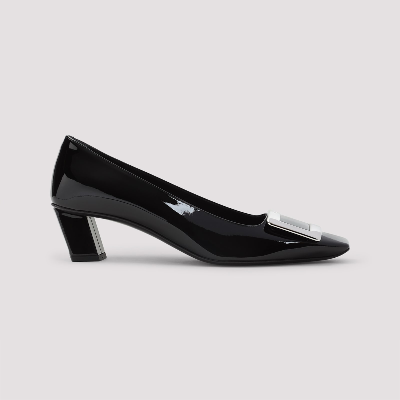 Roger Vivier Belle Pumps With Squared Toe In Black