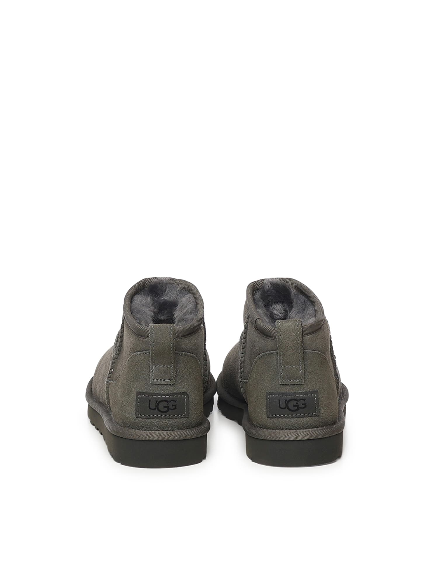 Ugg Classic Ultra Mini Boots In Gray