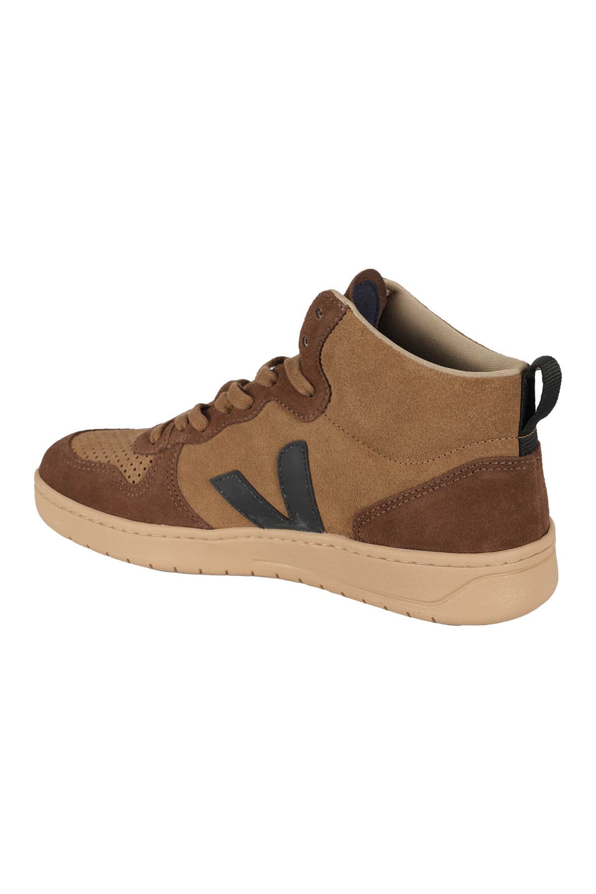 Shop Veja V-15 In Brown Black