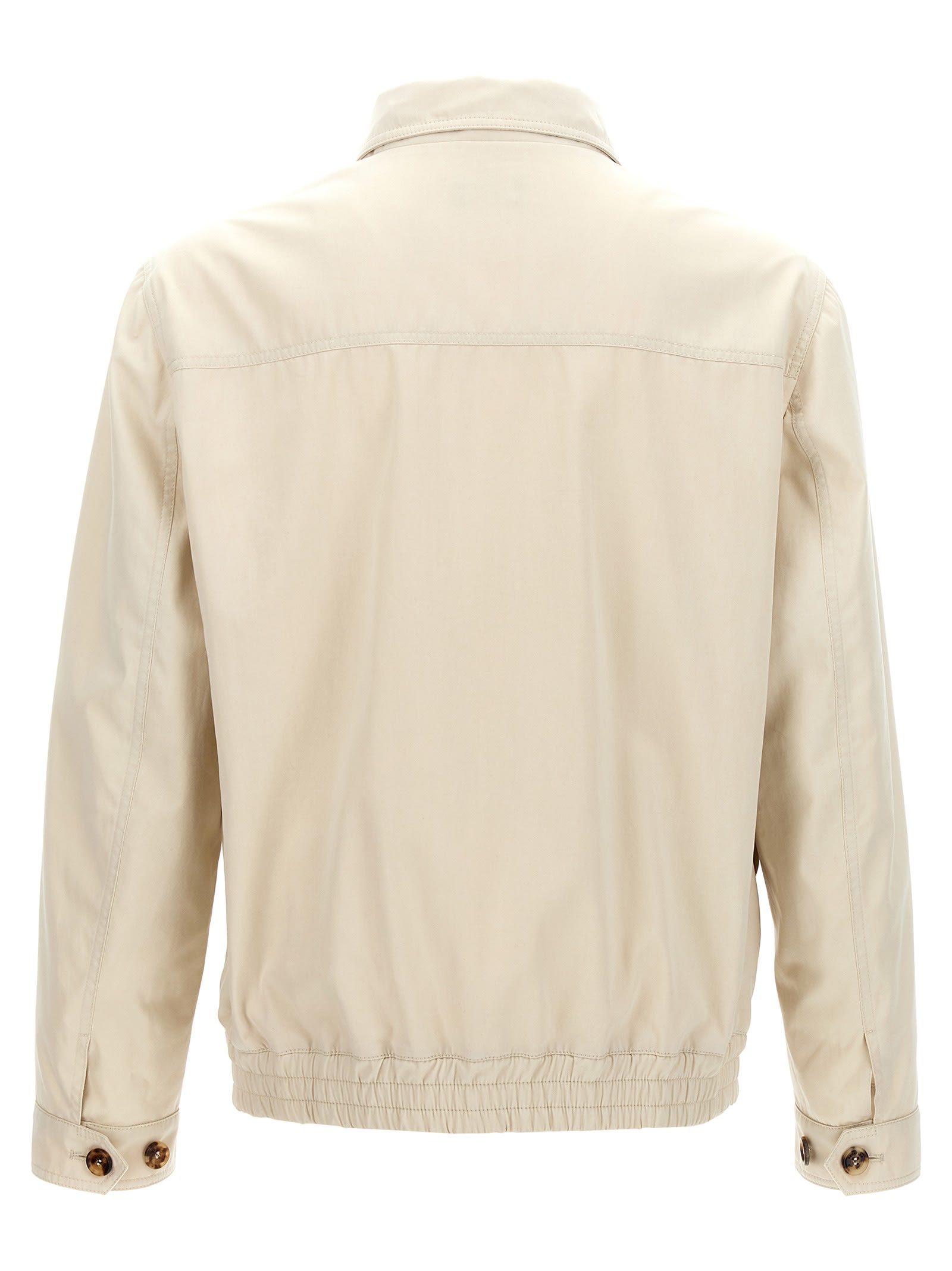 Shop Brunello Cucinelli Water Repellent Jacket In White