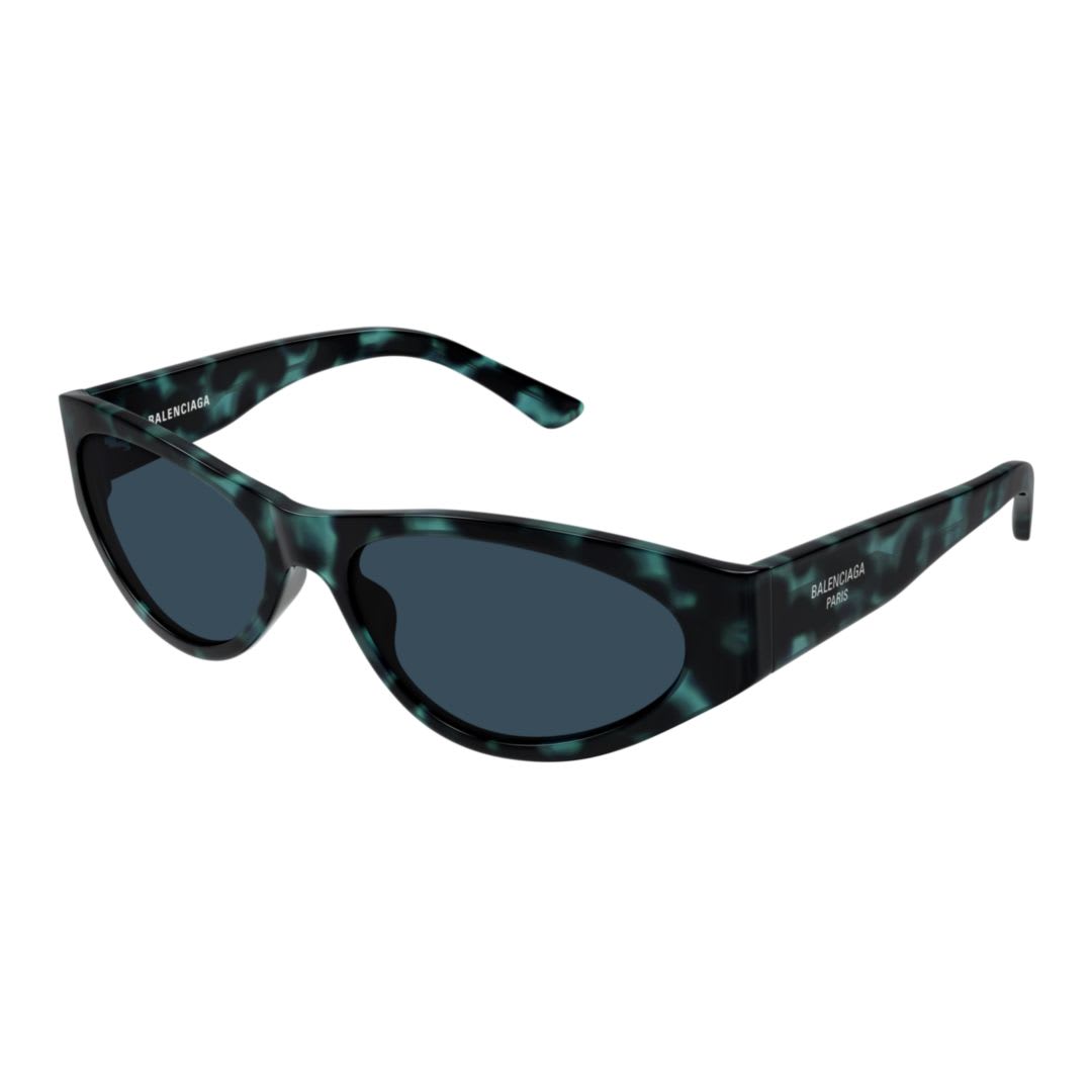 Balenciaga Sunglasses Bb0367s-003 In Blue
