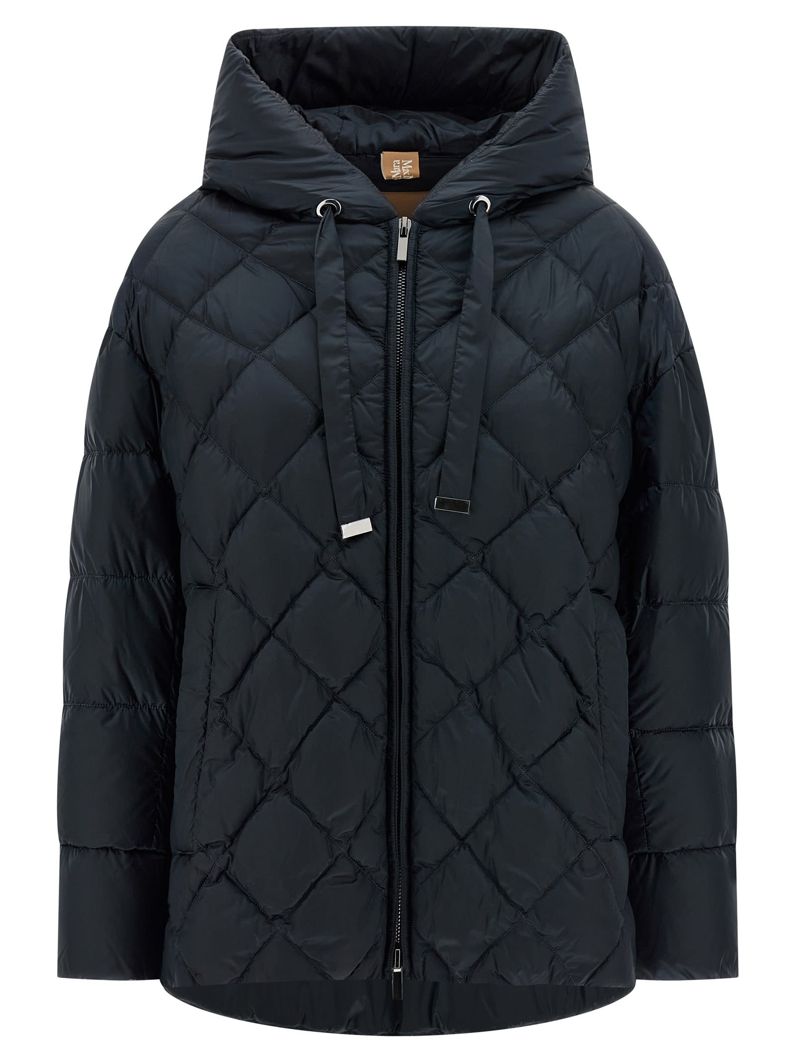 Max Mara The Cube Softe Down Jacket In Blue