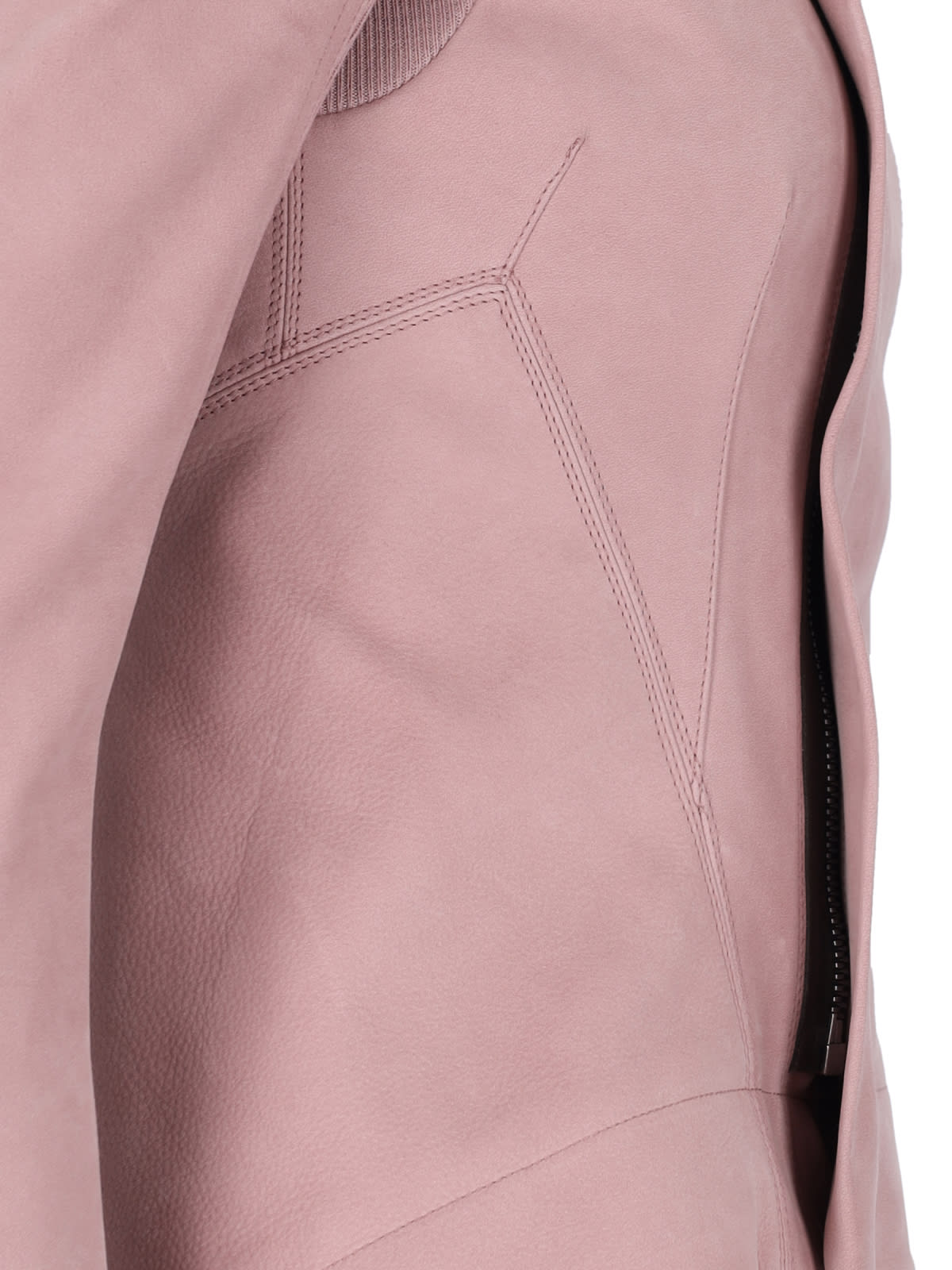 Shop Rick Owens Naska Biker Jacket In Pink
