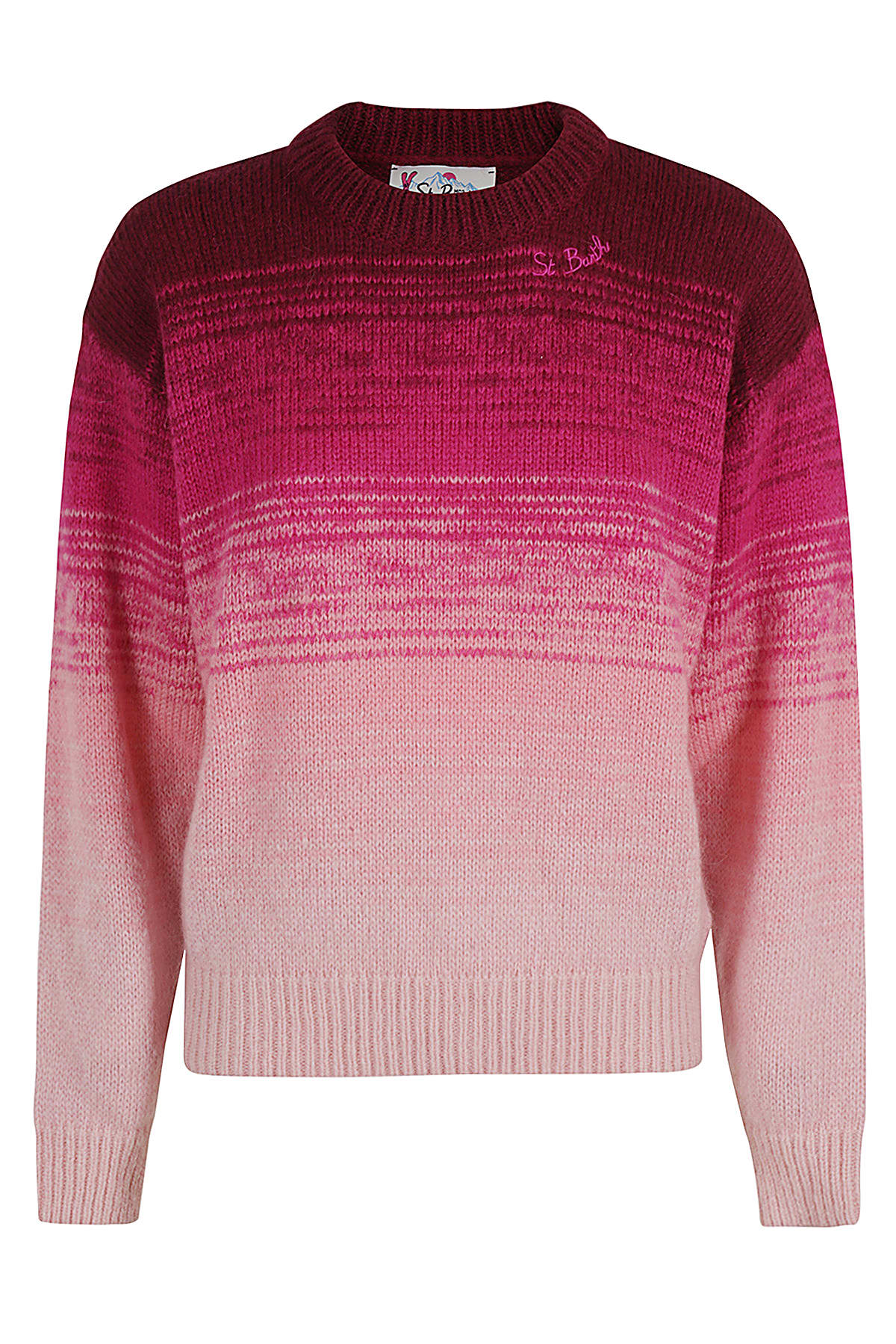 Shop Mc2 Saint Barth Box Shape Sweater In F Gradient