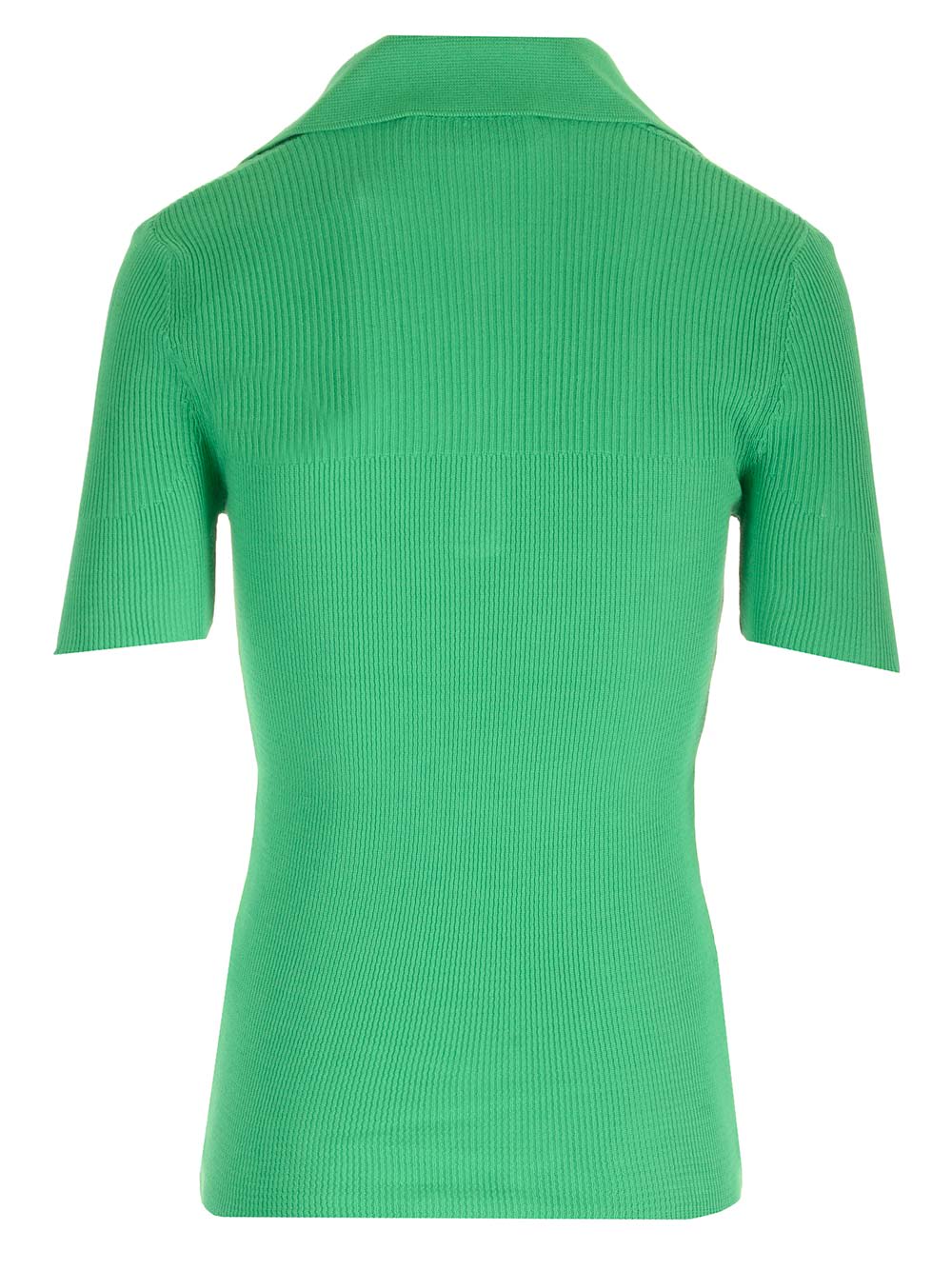 Shop Vivienne Westwood Marina Knitted Polo Shirt In Green