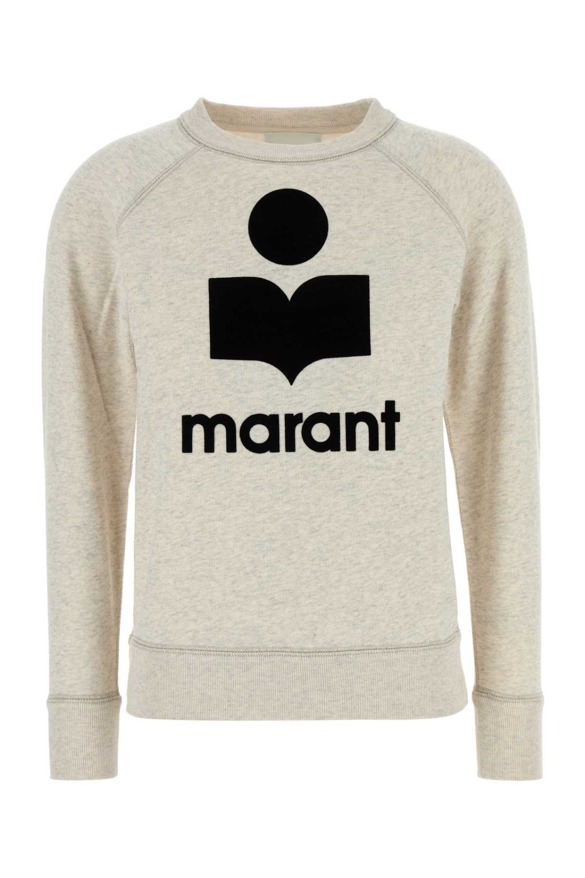 Marant Étoile Melange Sand Cotton Blend Millyny Sweatshirt