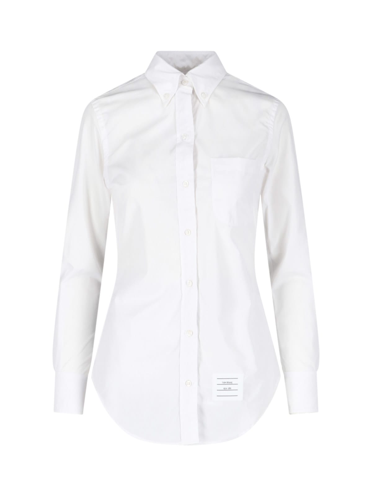 Shop Thom Browne Classic Shirt In White