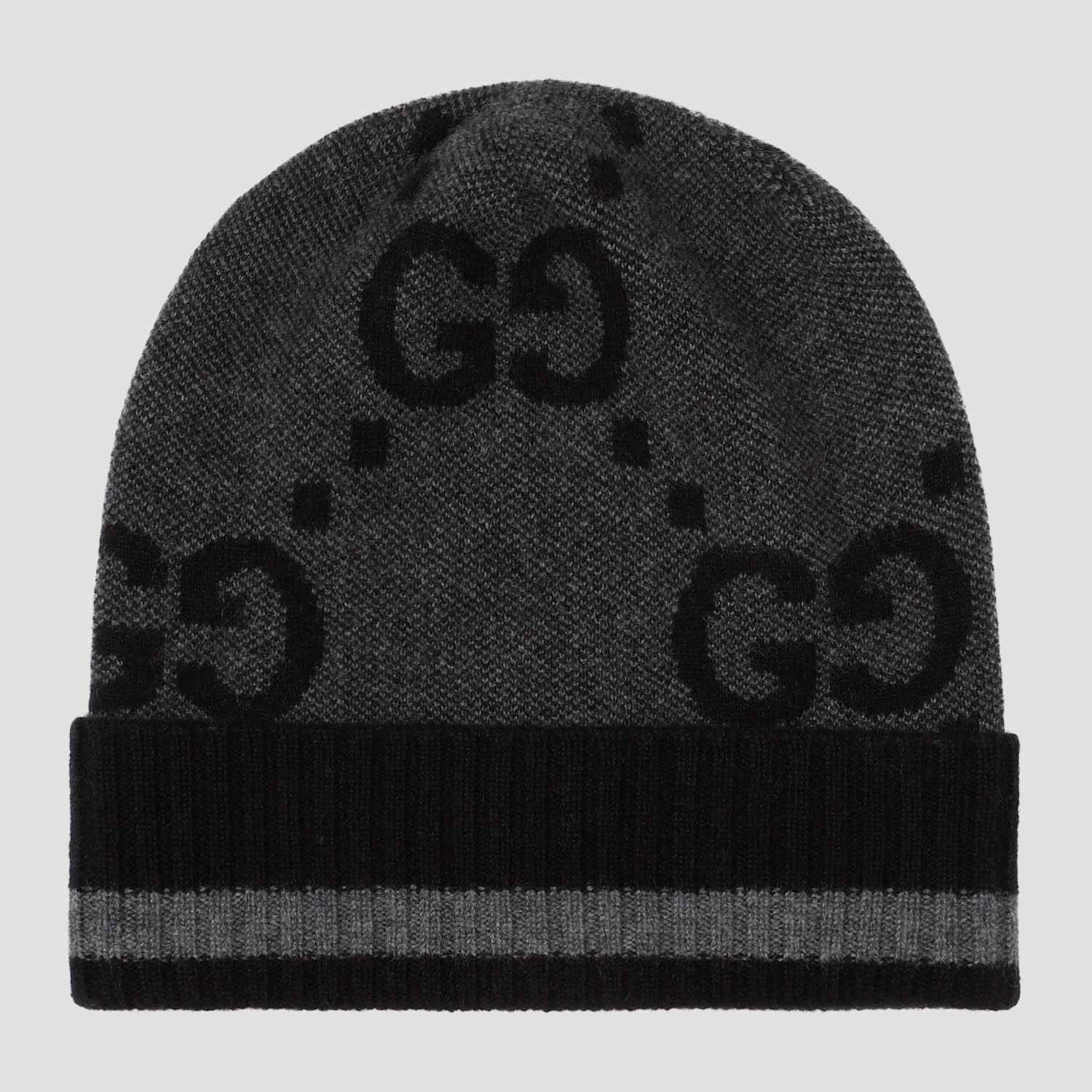 Shop Gucci Cashmere Hat In Flanner Black