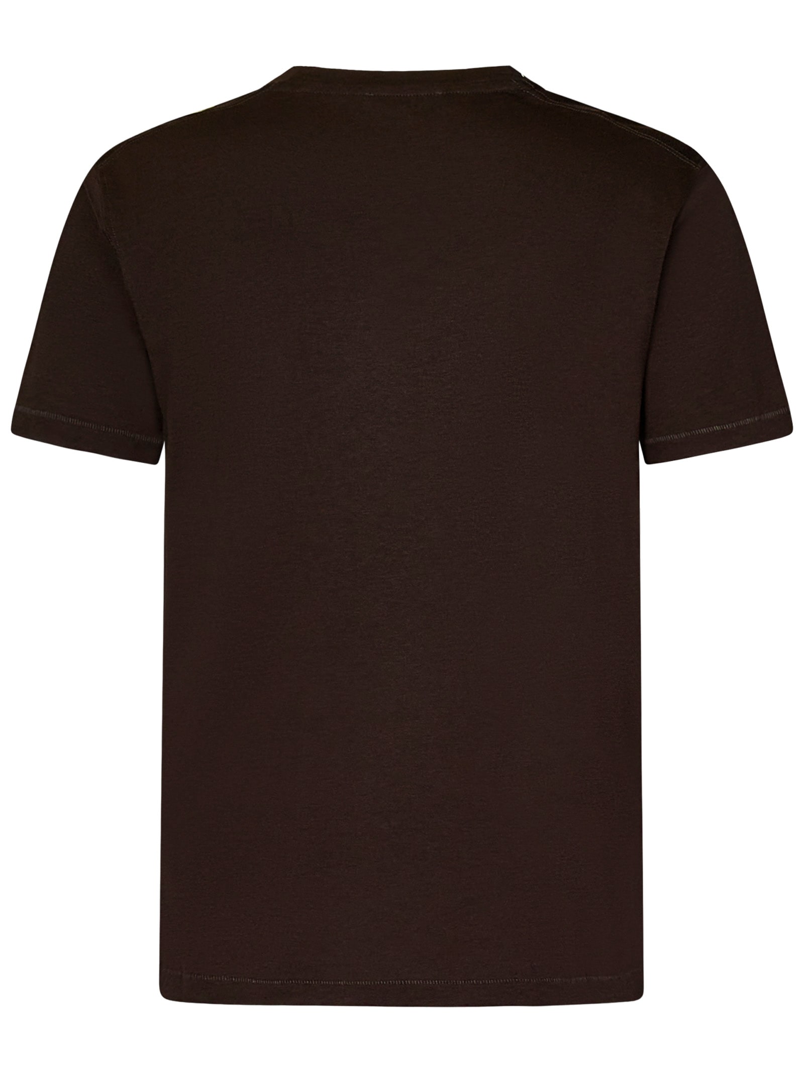 Shop Tom Ford T-shirt In Brown