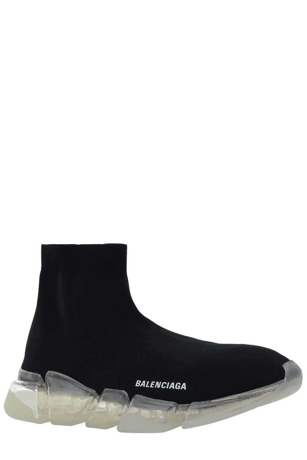 Shop Balenciaga Speed 2.0 Sneakers In Black