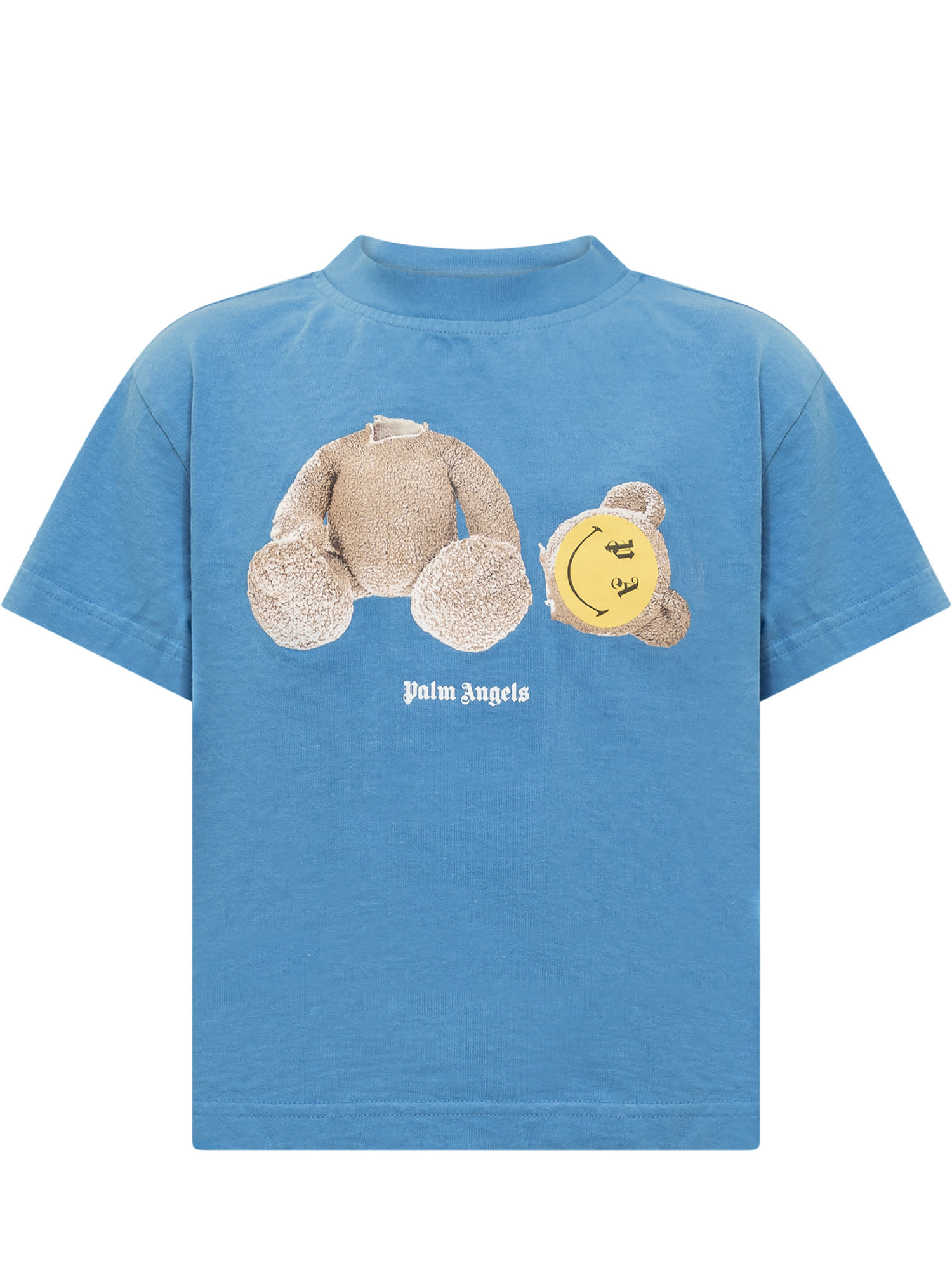 PALM ANGELS SMILEY BEAR T-SHIRT