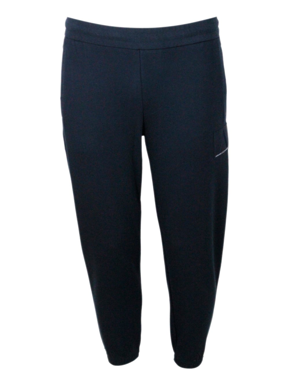 Shop Armani Exchange Pants In Blue