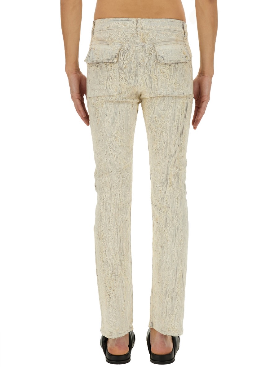 Rick Owens Off-white Hollywood Headon Utility Jeans