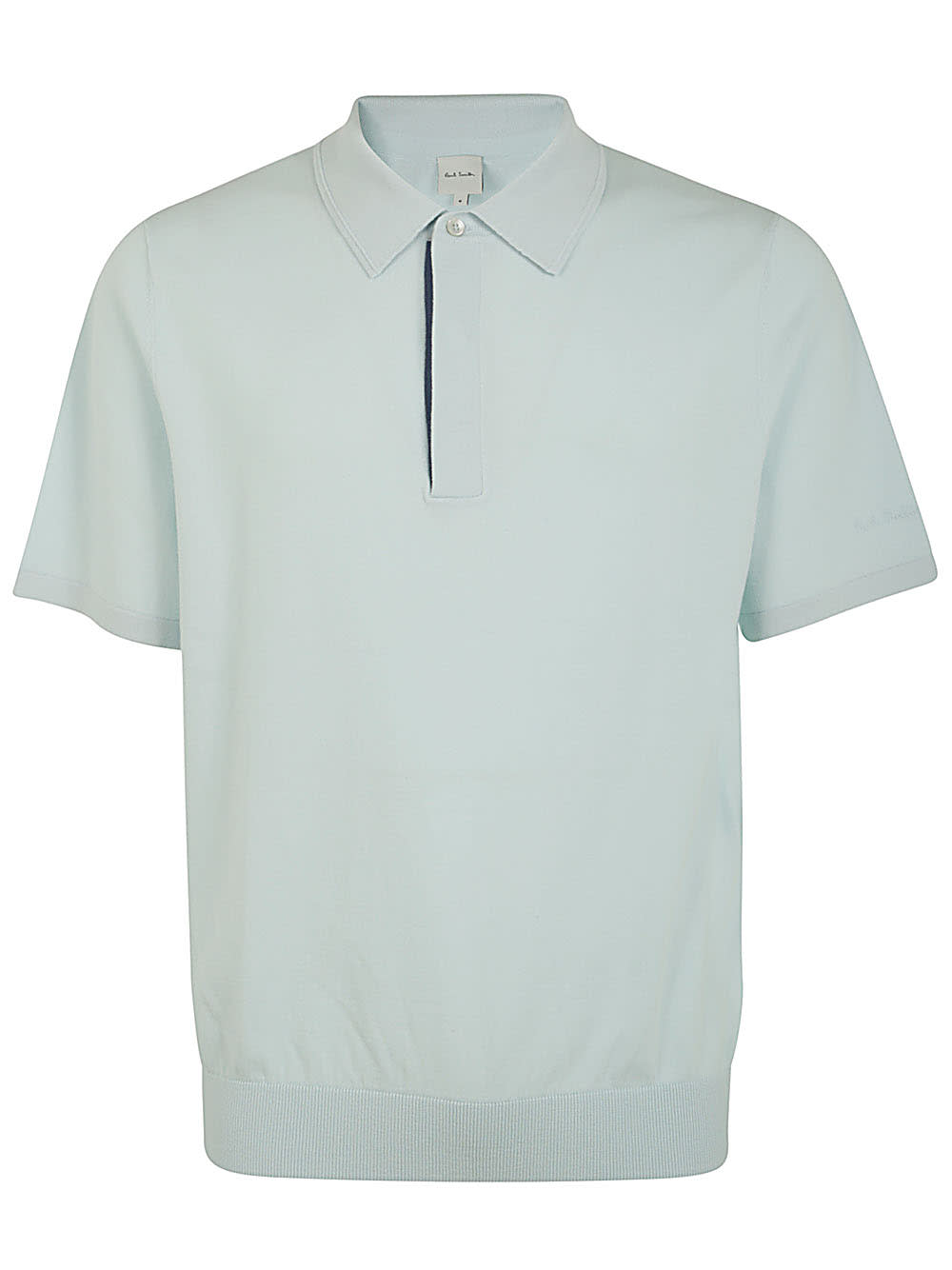 Shop Paul Smith Mens Sweater Ss Polo In Blues