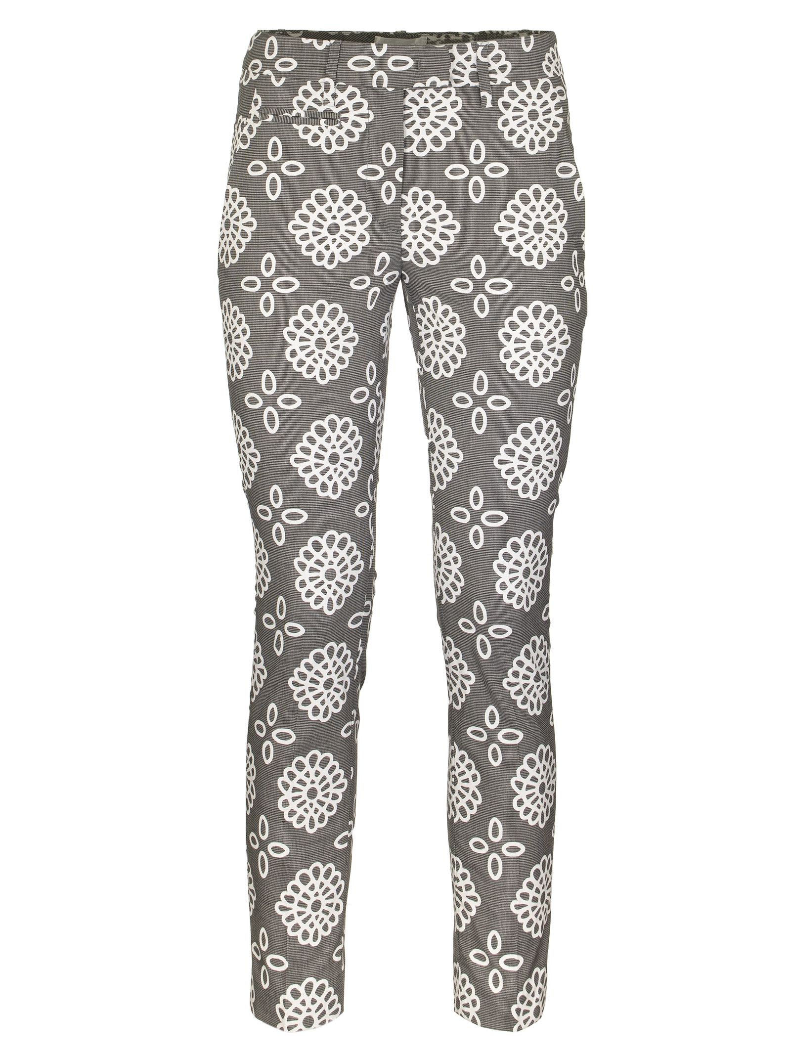 DONDUP PERFECT PATTERNED TROUSERS,11256275